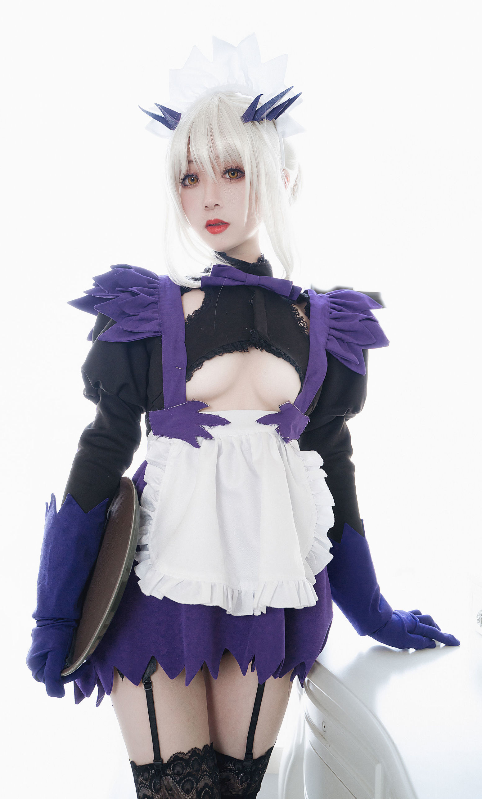 Cosplay ภาพ] สาวเว่ยป๋อ อู๋เจิ้งRyou - ฌานน์ ดาร์ก เมด