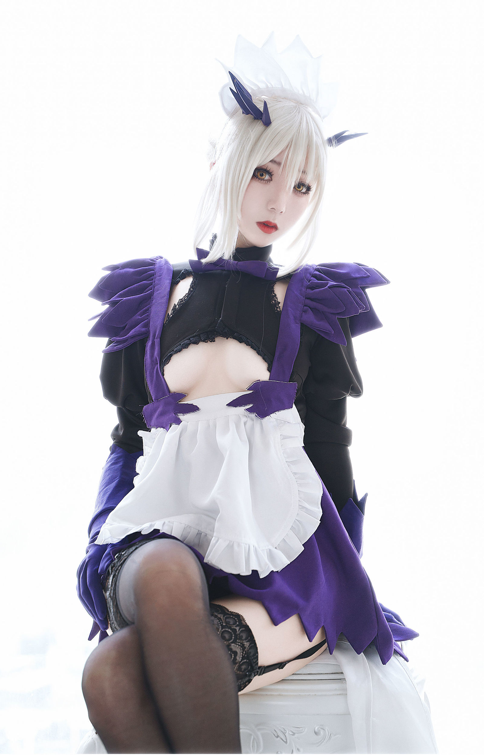 Cosplay ภาพ] สาวเว่ยป๋อ อู๋เจิ้งRyou - ฌานน์ ดาร์ก เมด