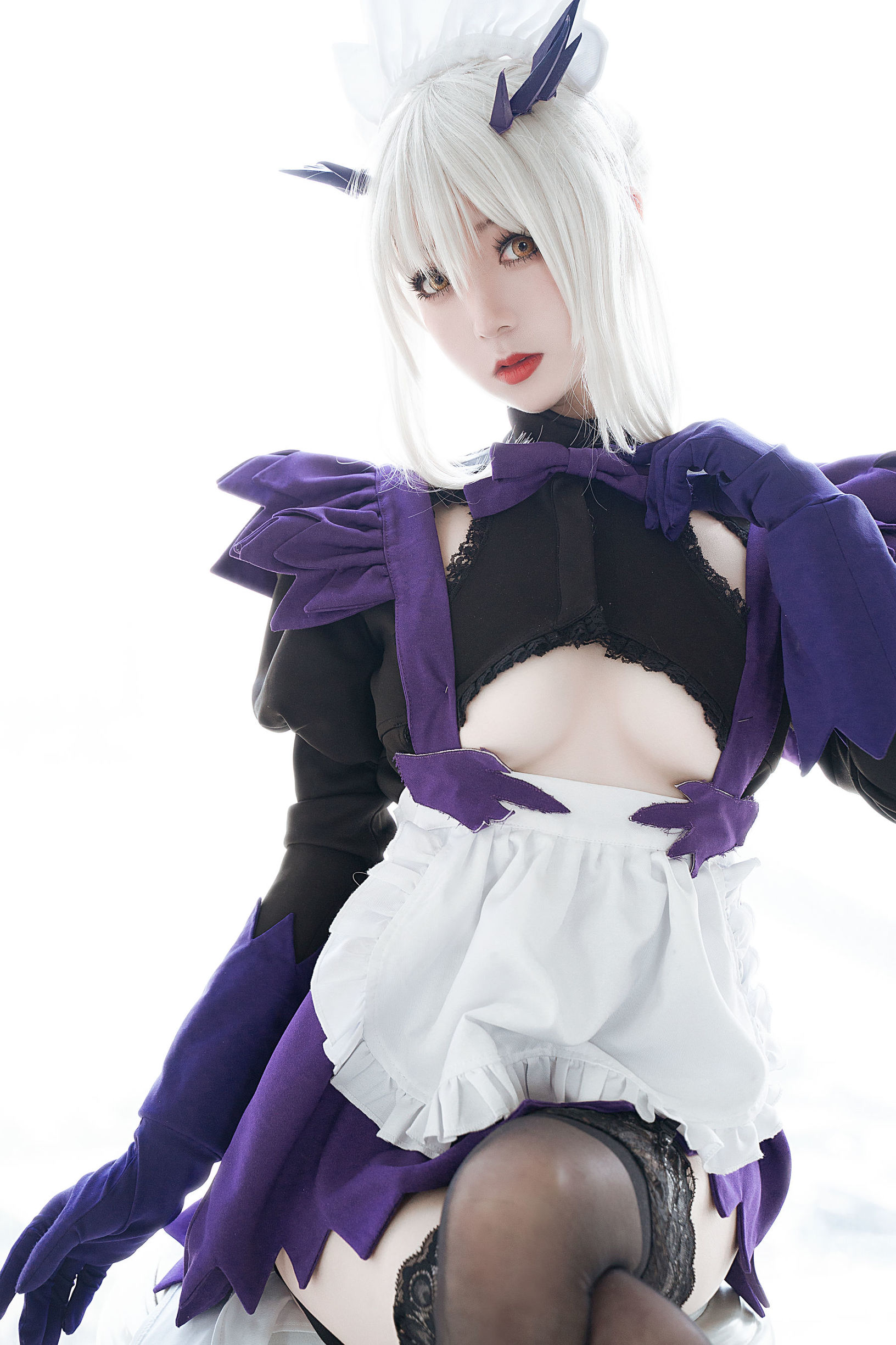 Cosplay ภาพ] สาวเว่ยป๋อ อู๋เจิ้งRyou - ฌานน์ ดาร์ก เมด
