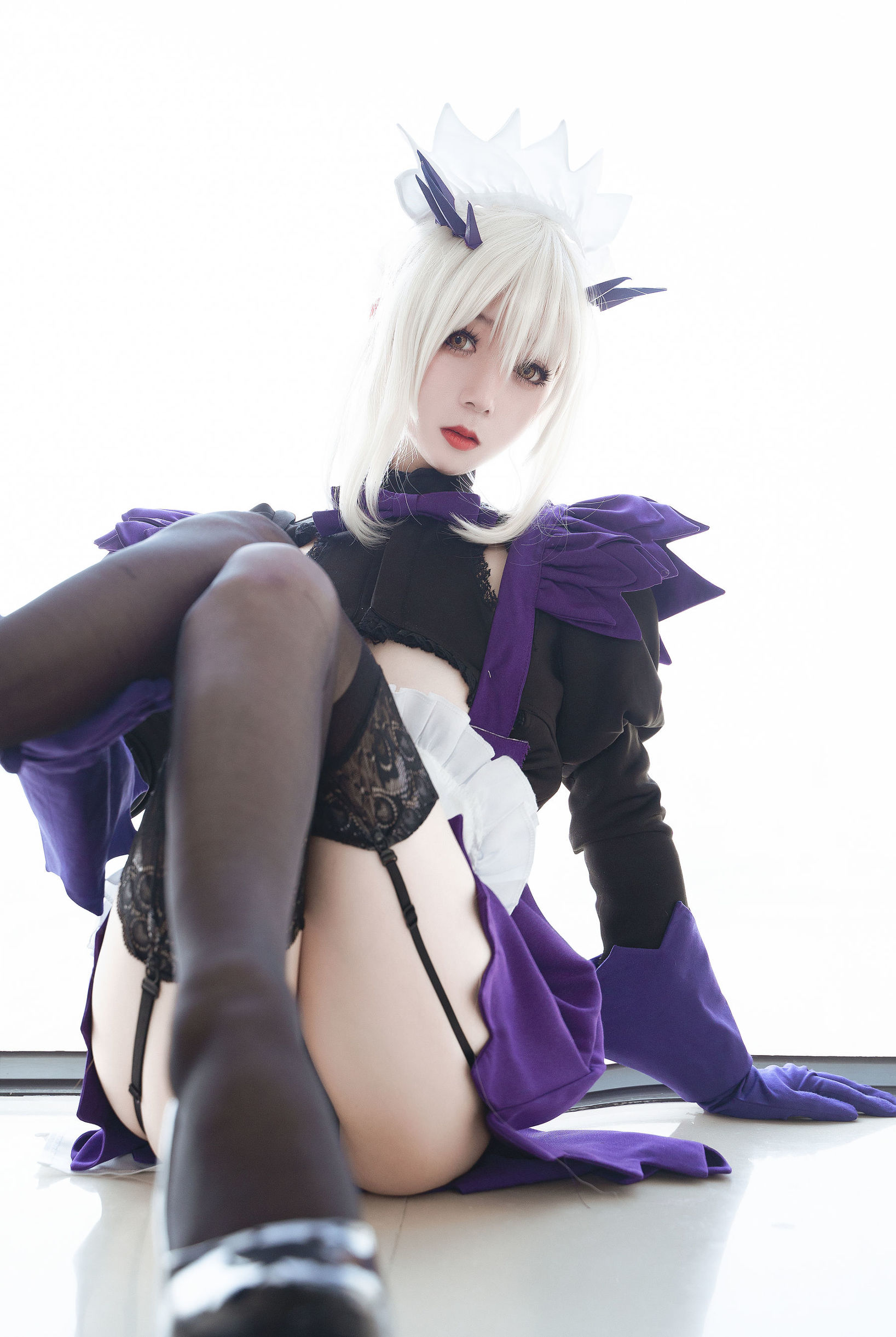 Cosplay ภาพ] สาวเว่ยป๋อ อู๋เจิ้งRyou - ฌานน์ ดาร์ก เมด