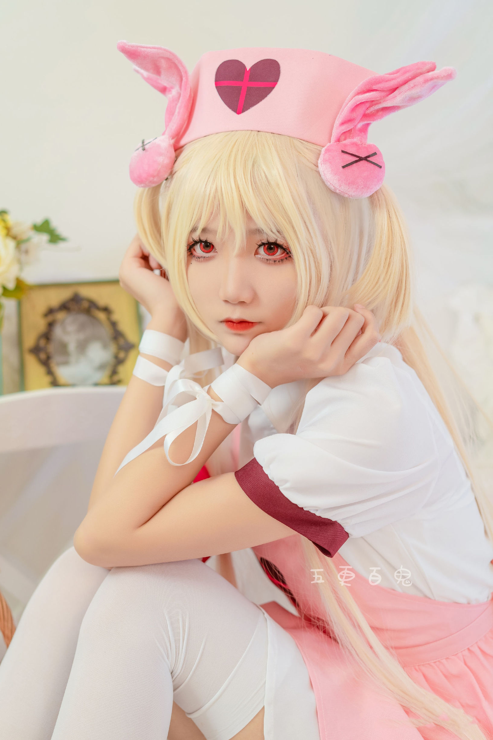 [Cosplay写真] 清纯少女五更百鬼 - 小护士