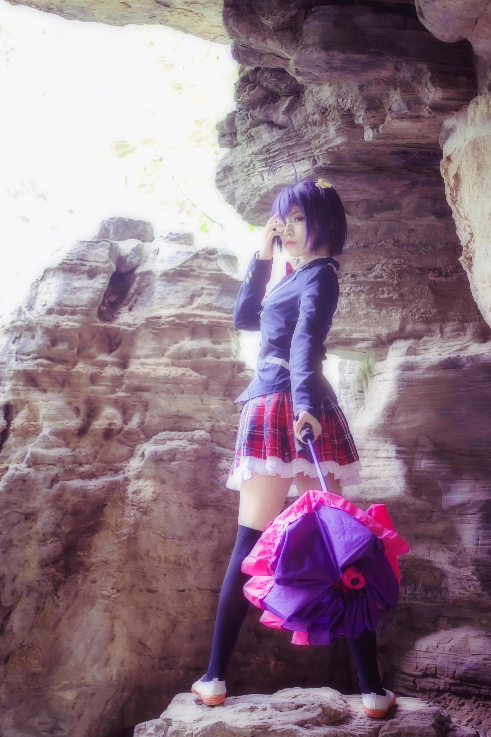Cosplay写真] 萌妹白易子教主 - 中二病でも恋がしたい