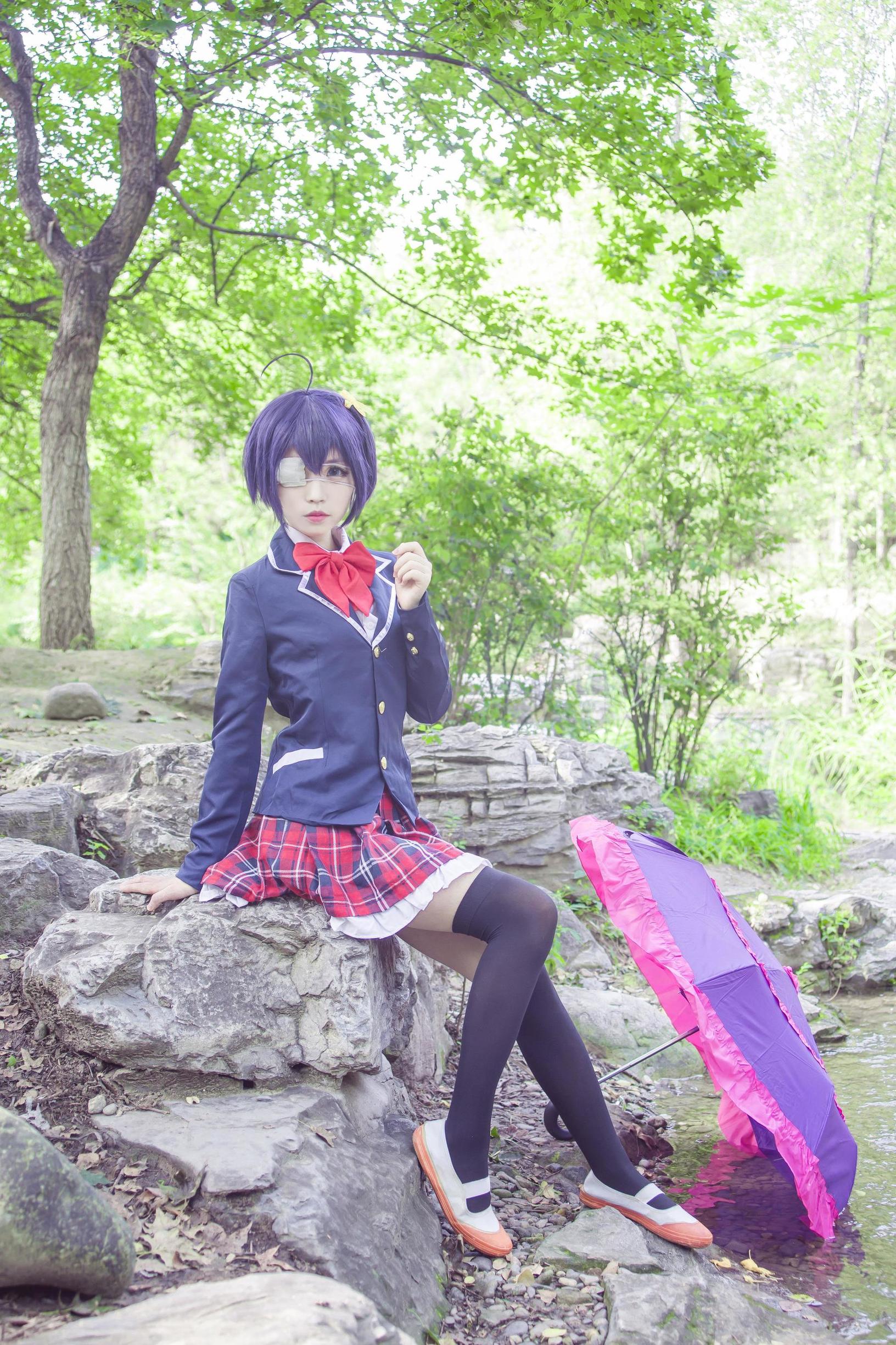 Cosplay写真] 萌妹白易子教主 - 中二病でも恋がしたい