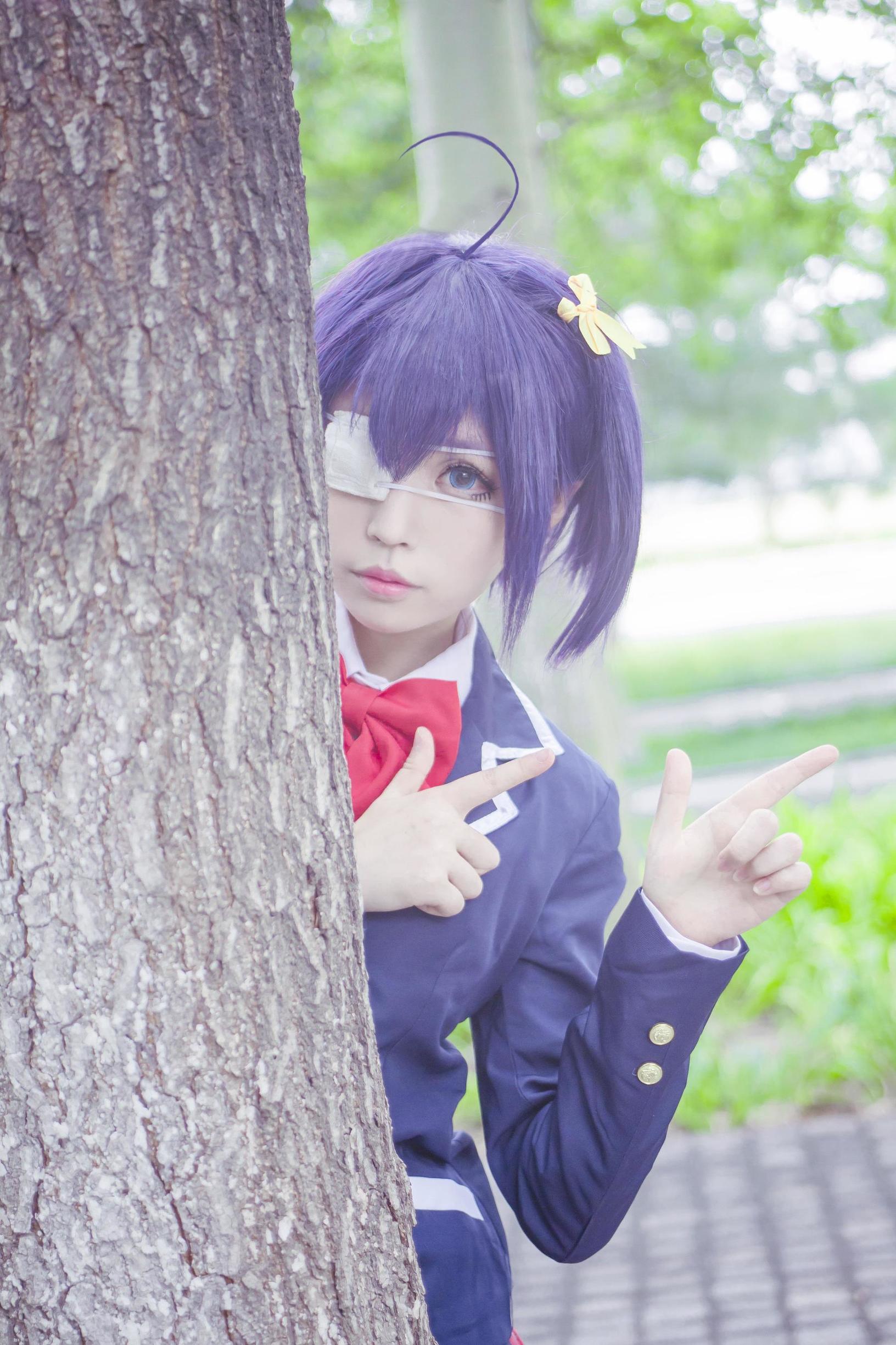 Cosplay写真] 萌妹白易子教主 - 中二病でも恋がしたい