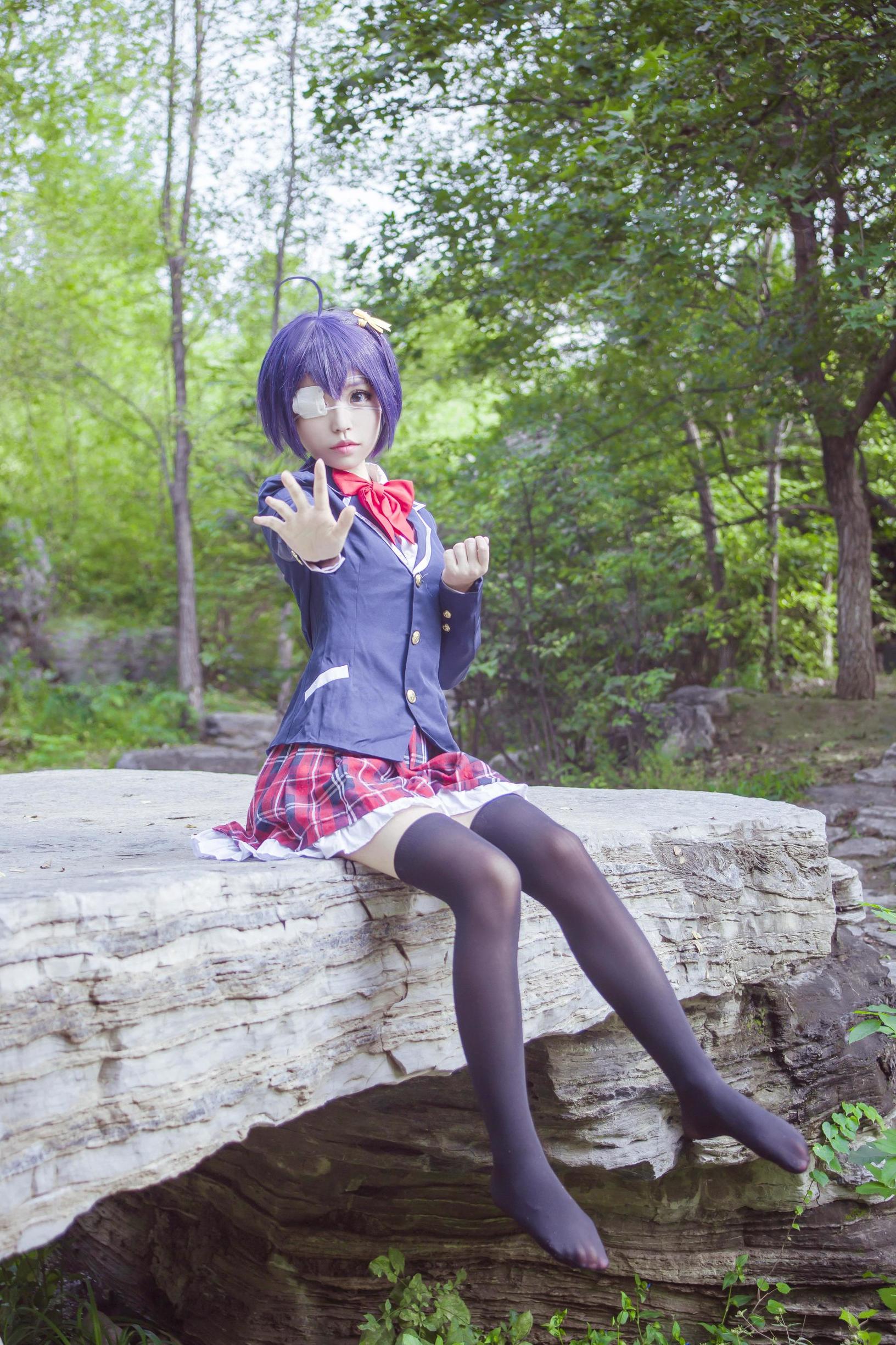 Cosplay写真] 萌妹白易子教主 - 中二病でも恋がしたい