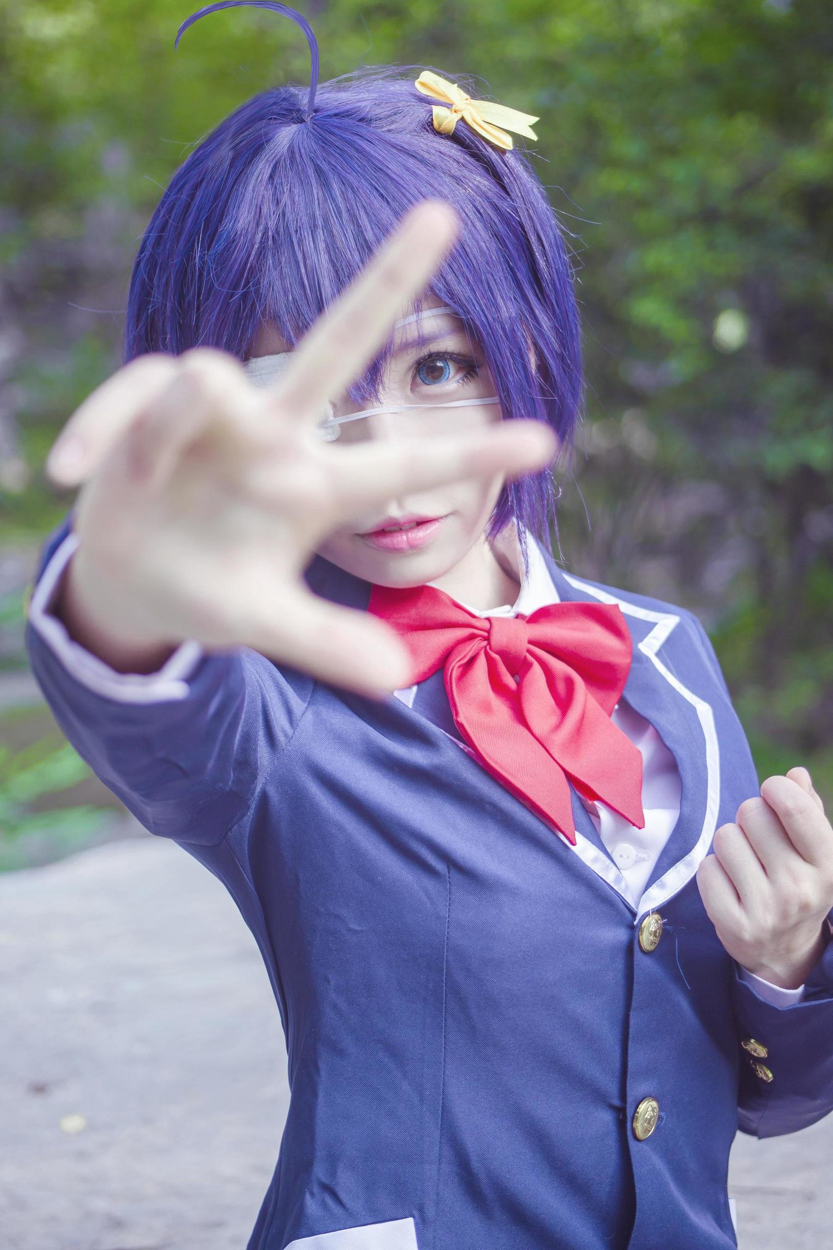 Cosplay写真] 萌妹白易子教主 - 中二病でも恋がしたい