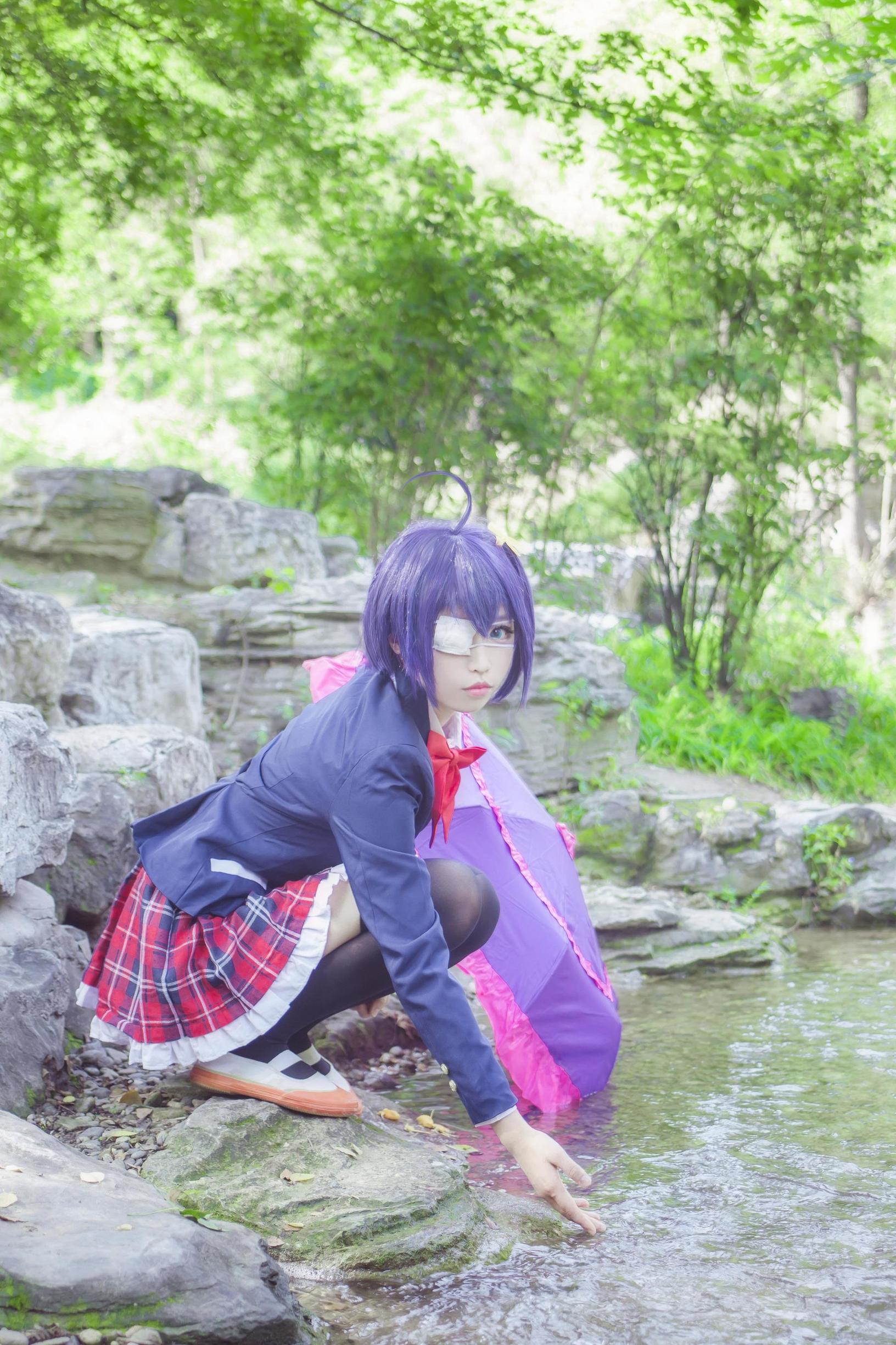 Cosplay写真] 萌妹白易子教主 - 中二病でも恋がしたい