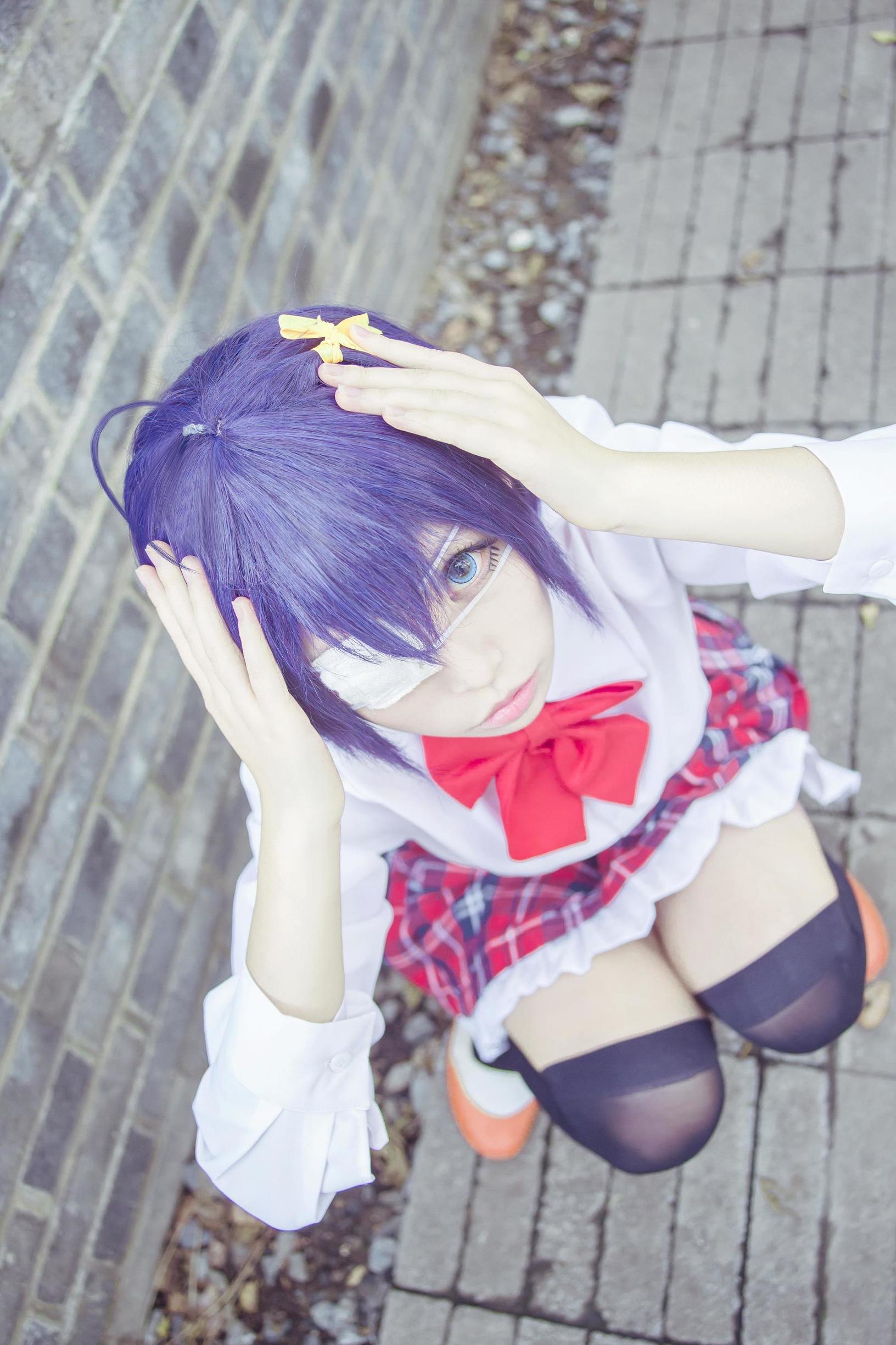 Cosplay写真] 萌妹白易子教主 - 中二病でも恋がしたい