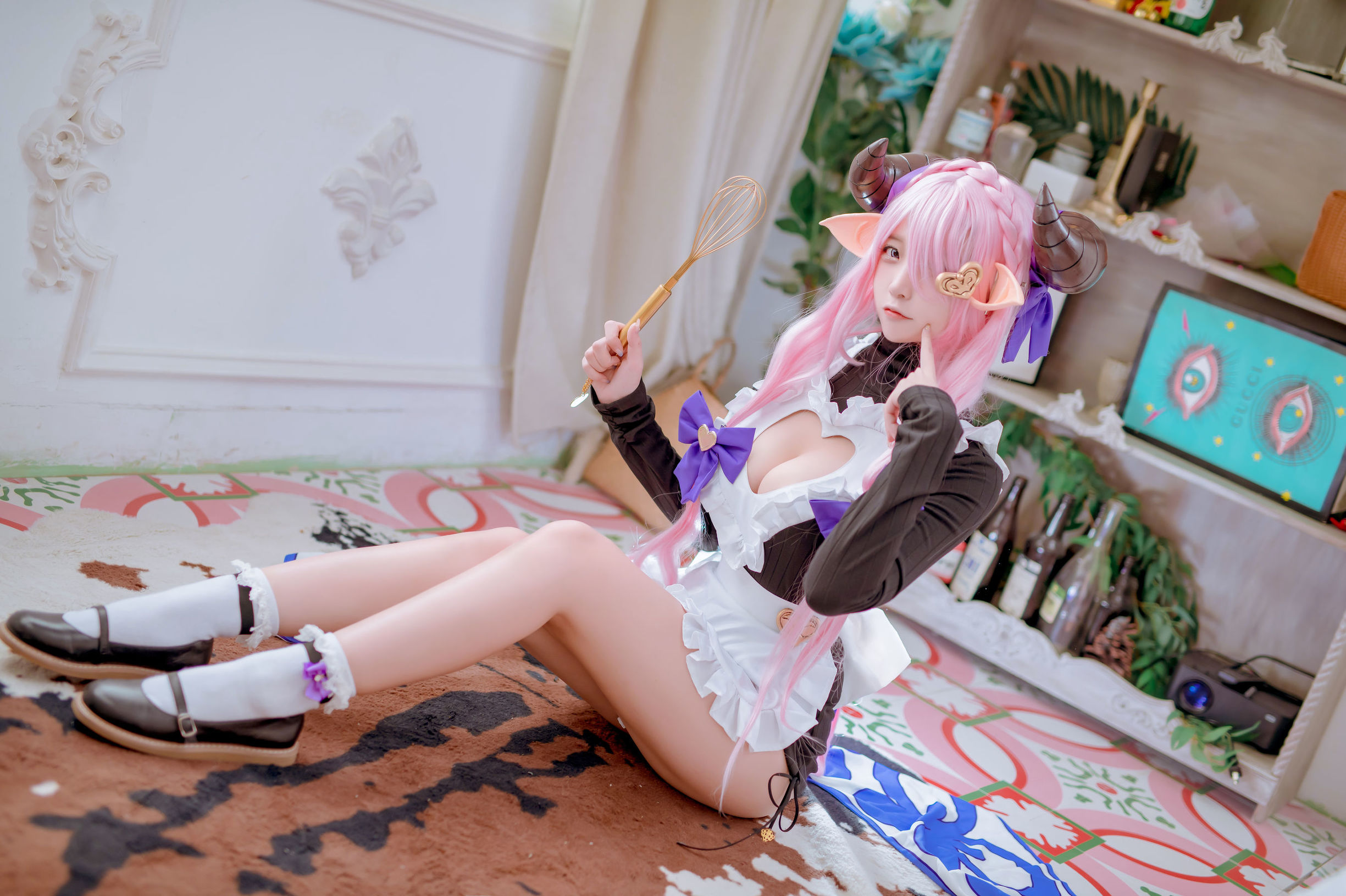 Cosplay Photos] Popular Coser Er Zuo Nisa - Fantasy Naru Meiya