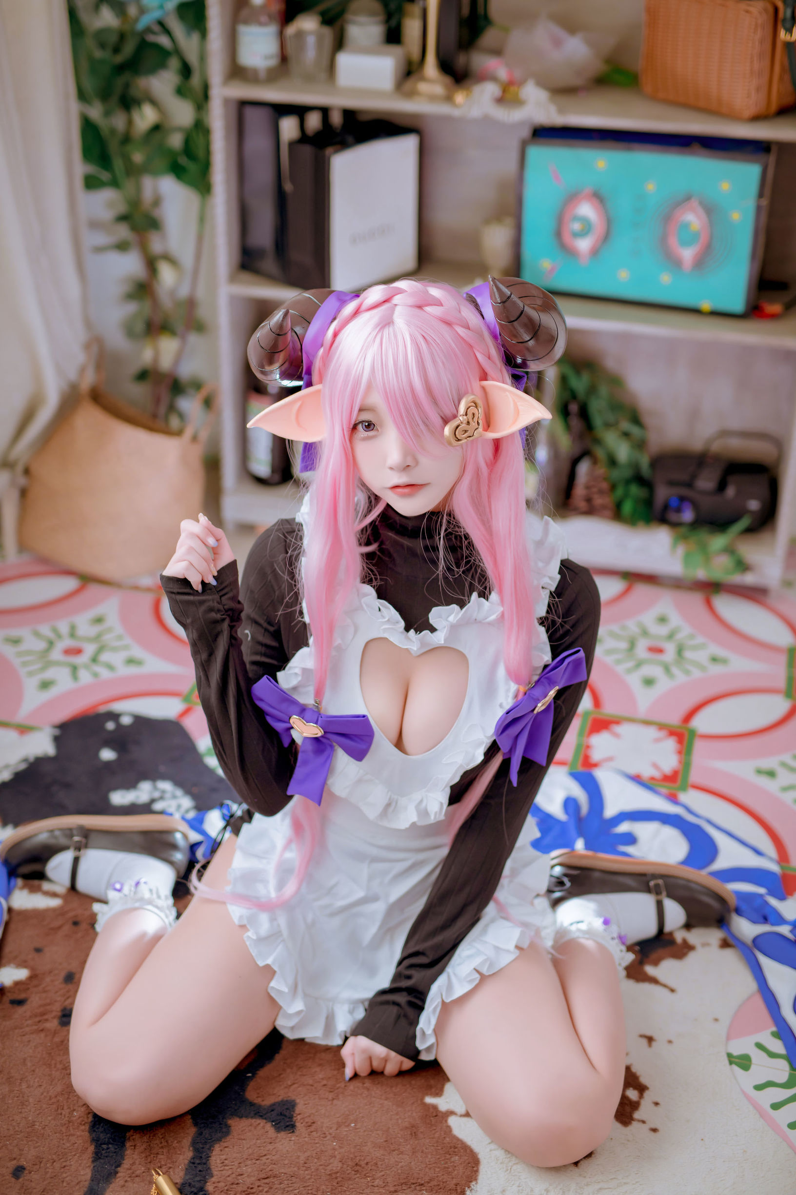 Cosplay Photos] Popular Coser Er Zuo Nisa - Fantasy Naru Meiya