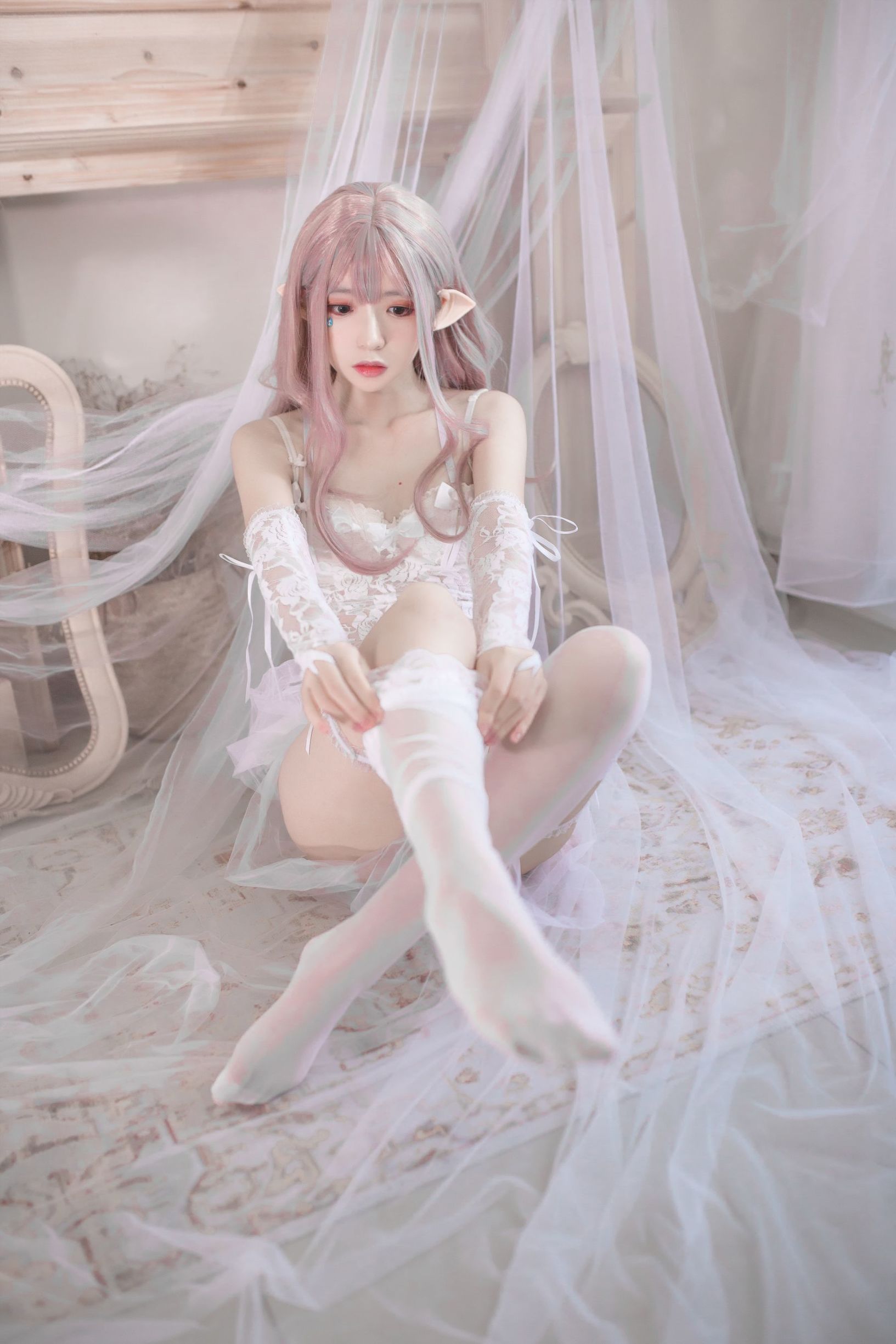 Cosplay Ảnh] Phong Miêu ss - Thuần Bạch Tinh Linh