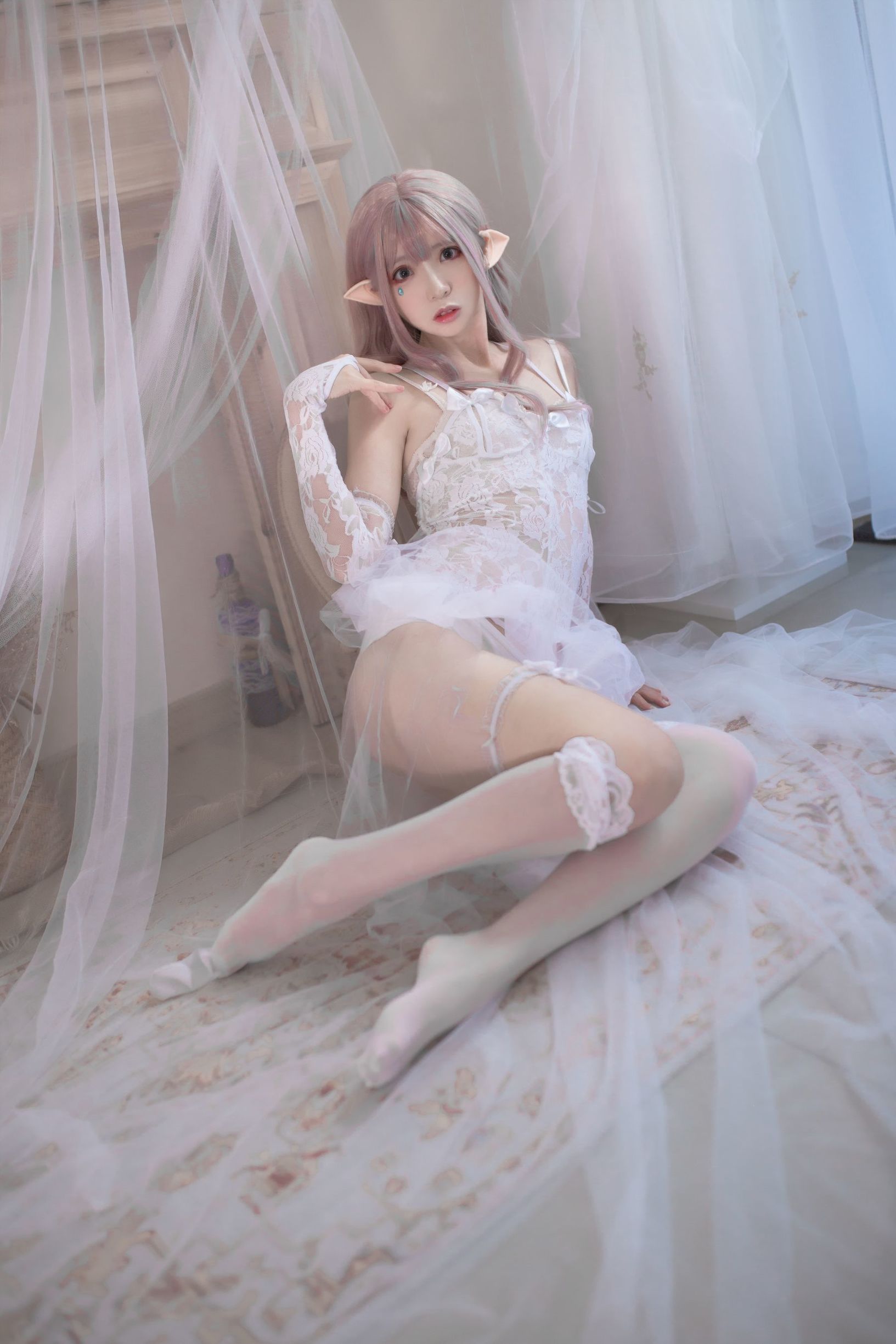 Cosplay Ảnh] Phong Miêu ss - Thuần Bạch Tinh Linh