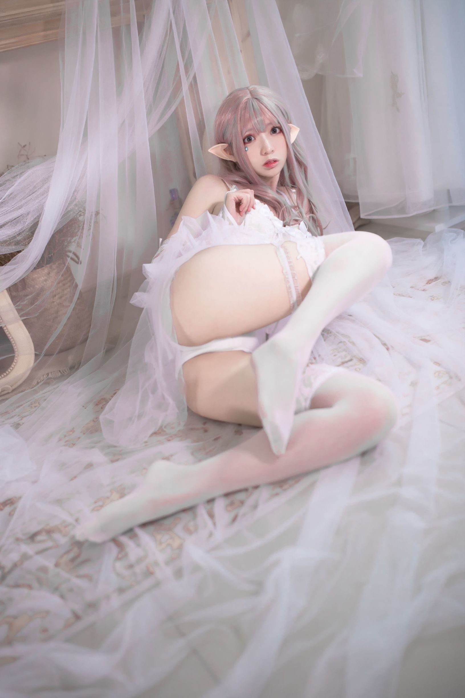 Cosplay Ảnh] Phong Miêu ss - Thuần Bạch Tinh Linh
