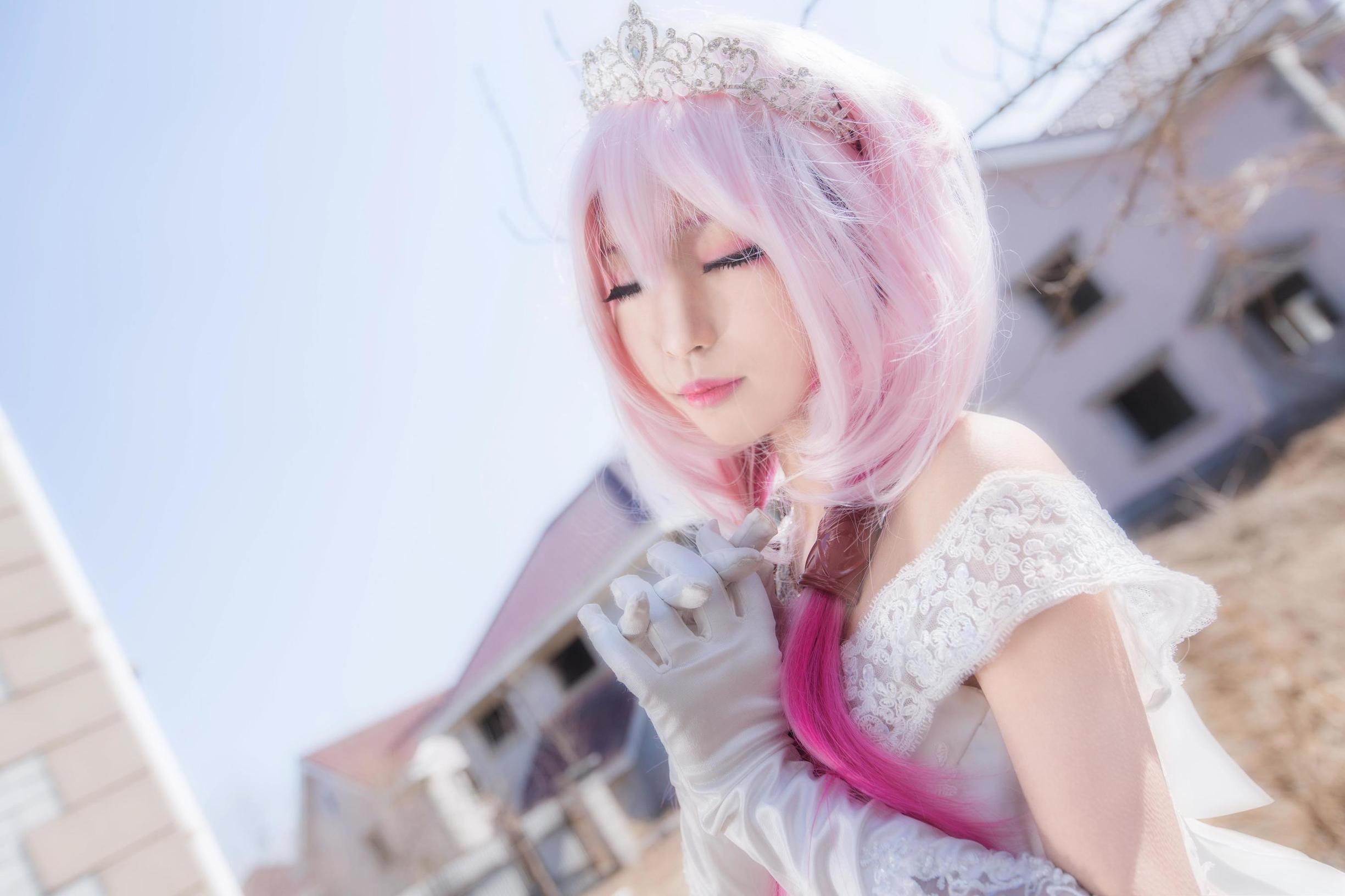 コスプレ写真] 萌妹白易子教主 - ギルティクラウン
