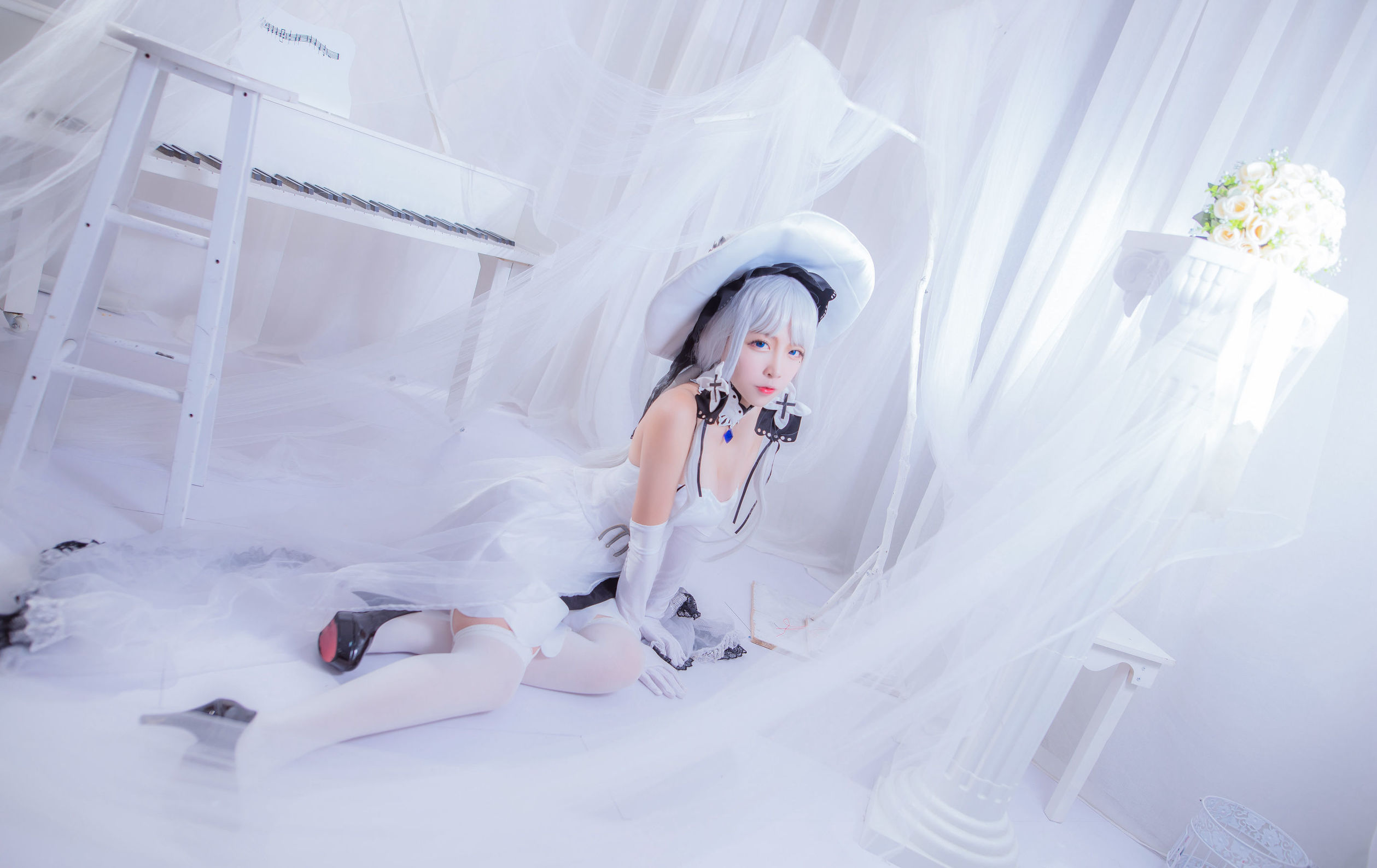 Cosplay Photos] Popular Cosplayer Er Zuo Nisa - Azur Lane Glorious