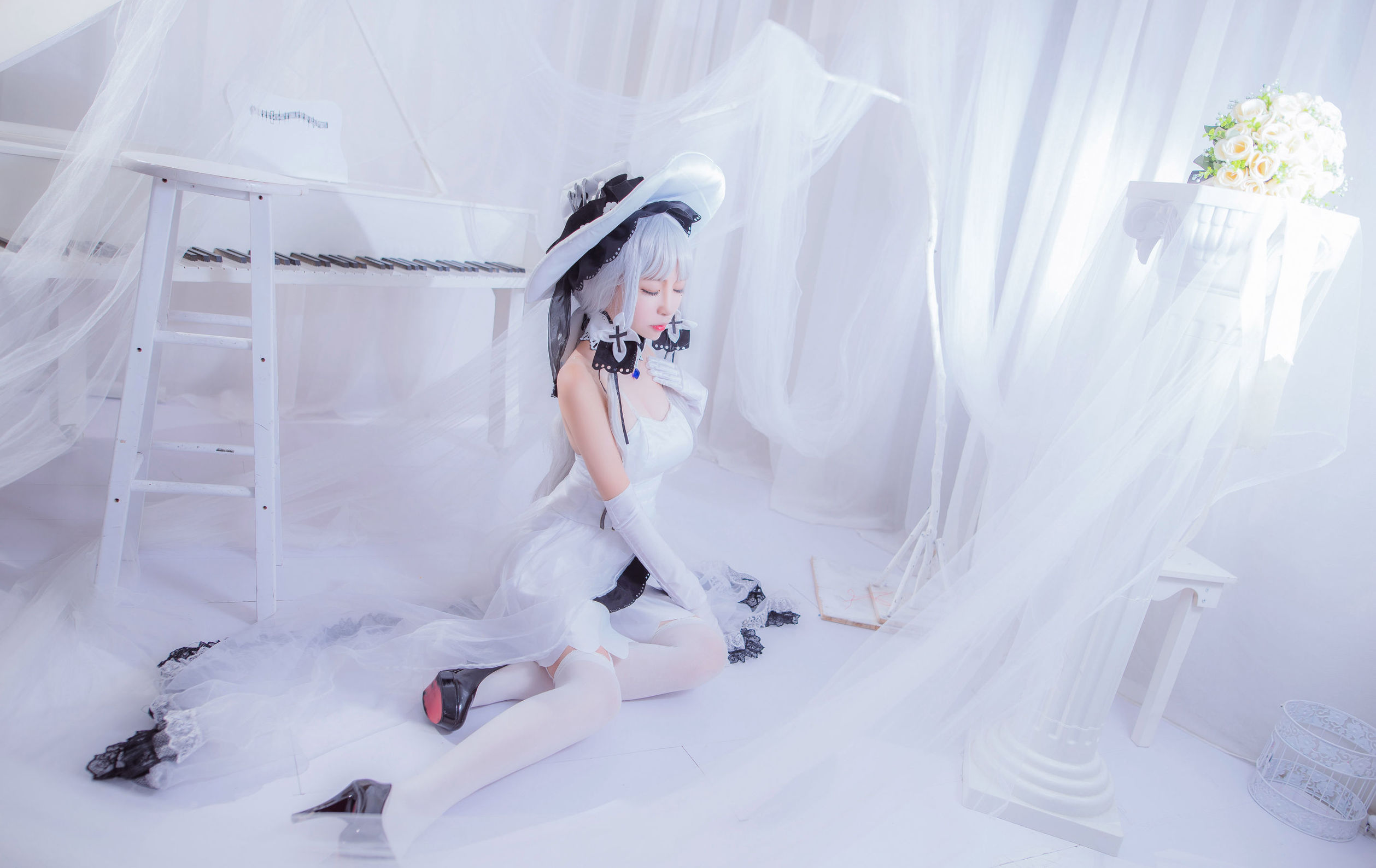 Cosplay Photos] Popular Cosplayer Er Zuo Nisa - Azur Lane Glorious