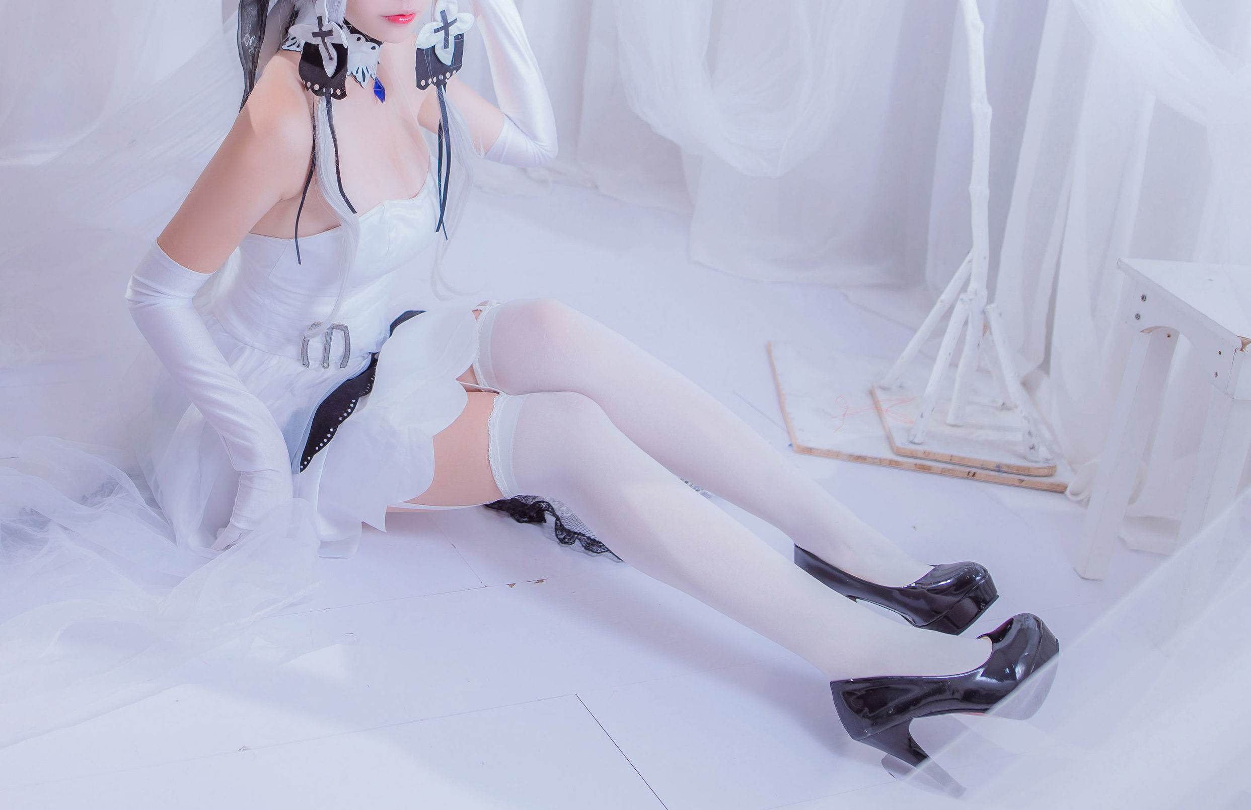 Cosplay Photos] Popular Cosplayer Er Zuo Nisa - Azur Lane Glorious