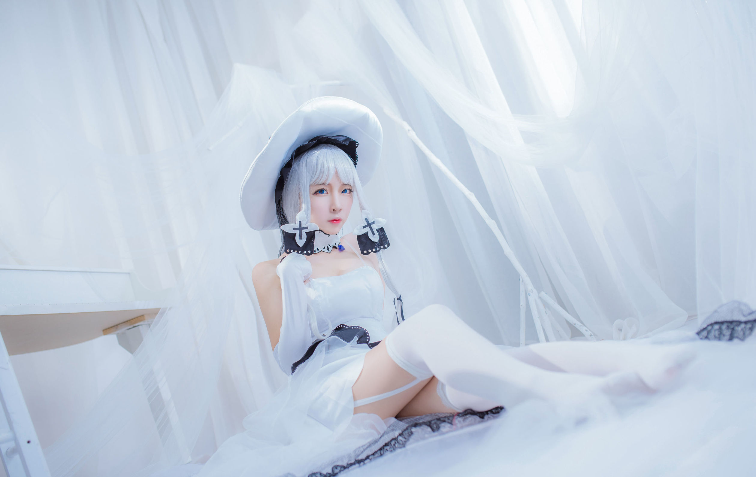 Cosplay Photos] Popular Cosplayer Er Zuo Nisa - Azur Lane Glorious