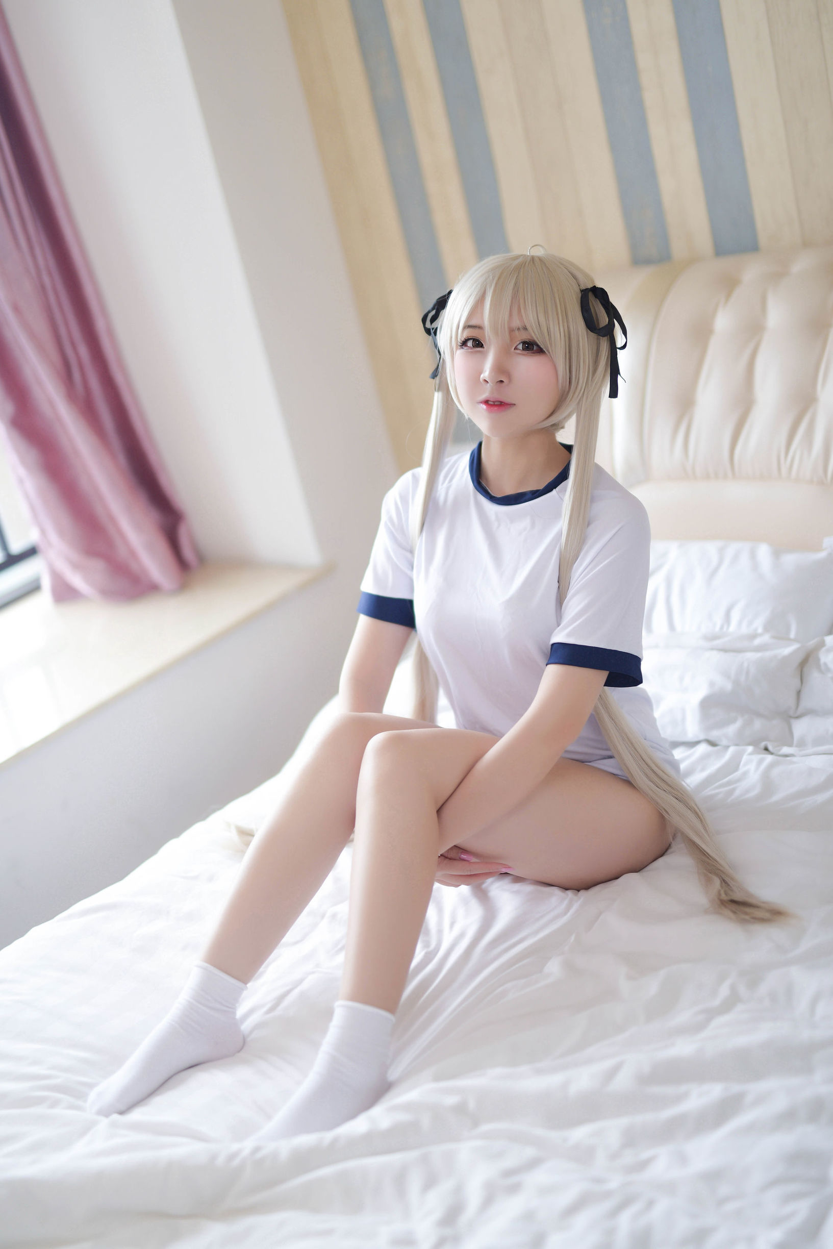 คอสเพลย์ ภาพถ่าย] Coser ที่ได้รับความนิยม สองซา Nisa - คุนเมย ชุดกีฬา