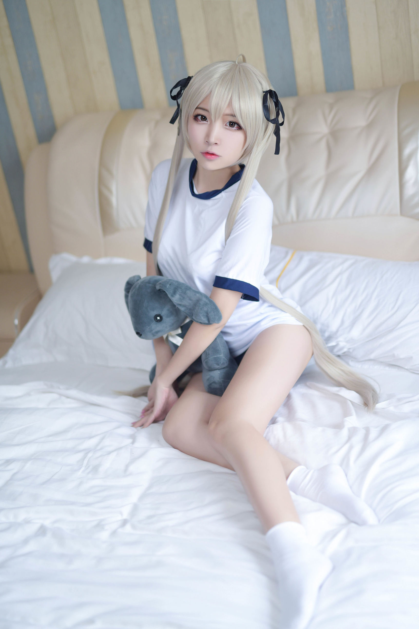 คอสเพลย์ ภาพถ่าย] Coser ที่ได้รับความนิยม สองซา Nisa - คุนเมย ชุดกีฬา