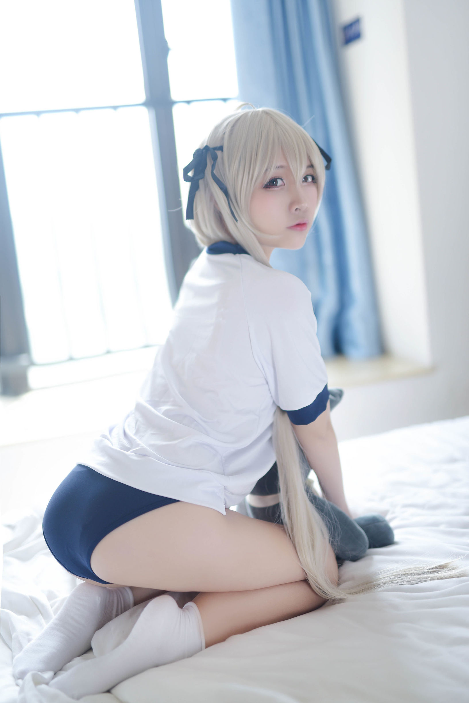 คอสเพลย์ ภาพถ่าย] Coser ที่ได้รับความนิยม สองซา Nisa - คุนเมย ชุดกีฬา