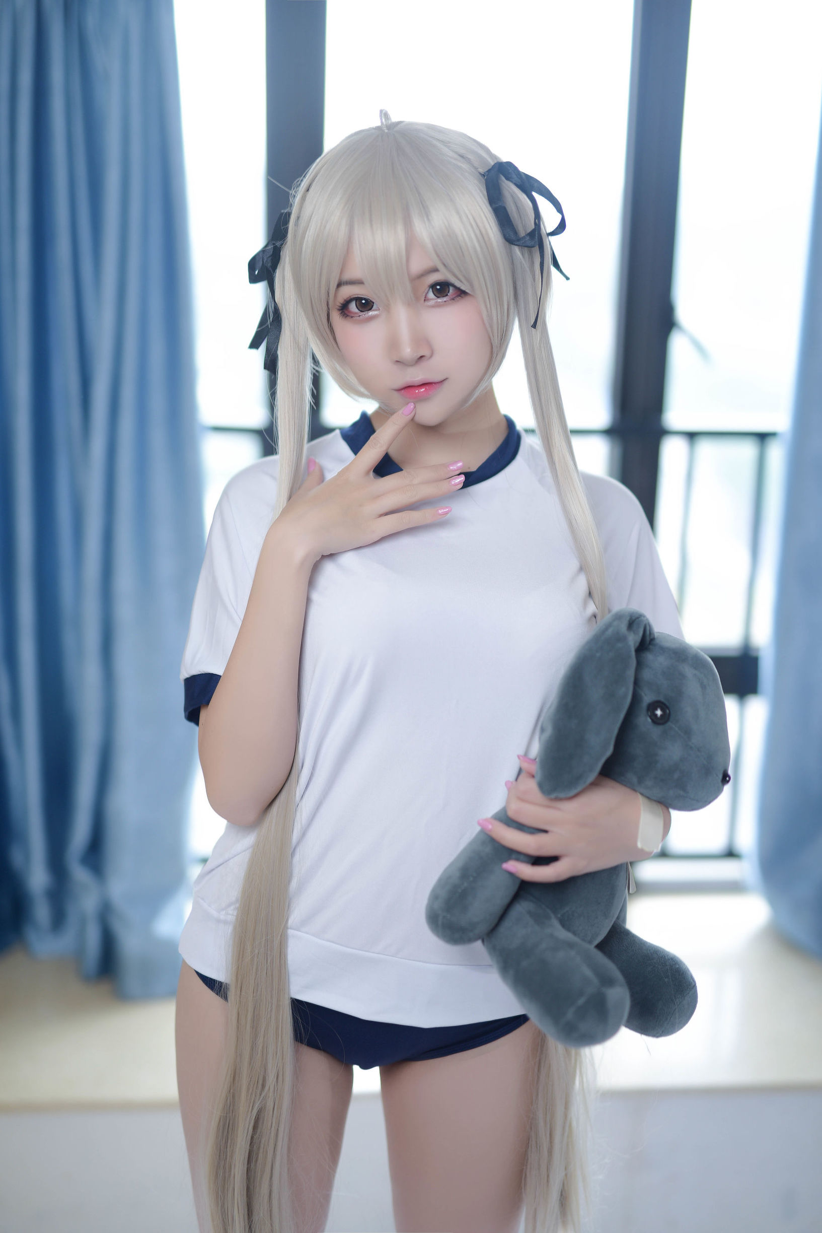 คอสเพลย์ ภาพถ่าย] Coser ที่ได้รับความนิยม สองซา Nisa - คุนเมย ชุดกีฬา
