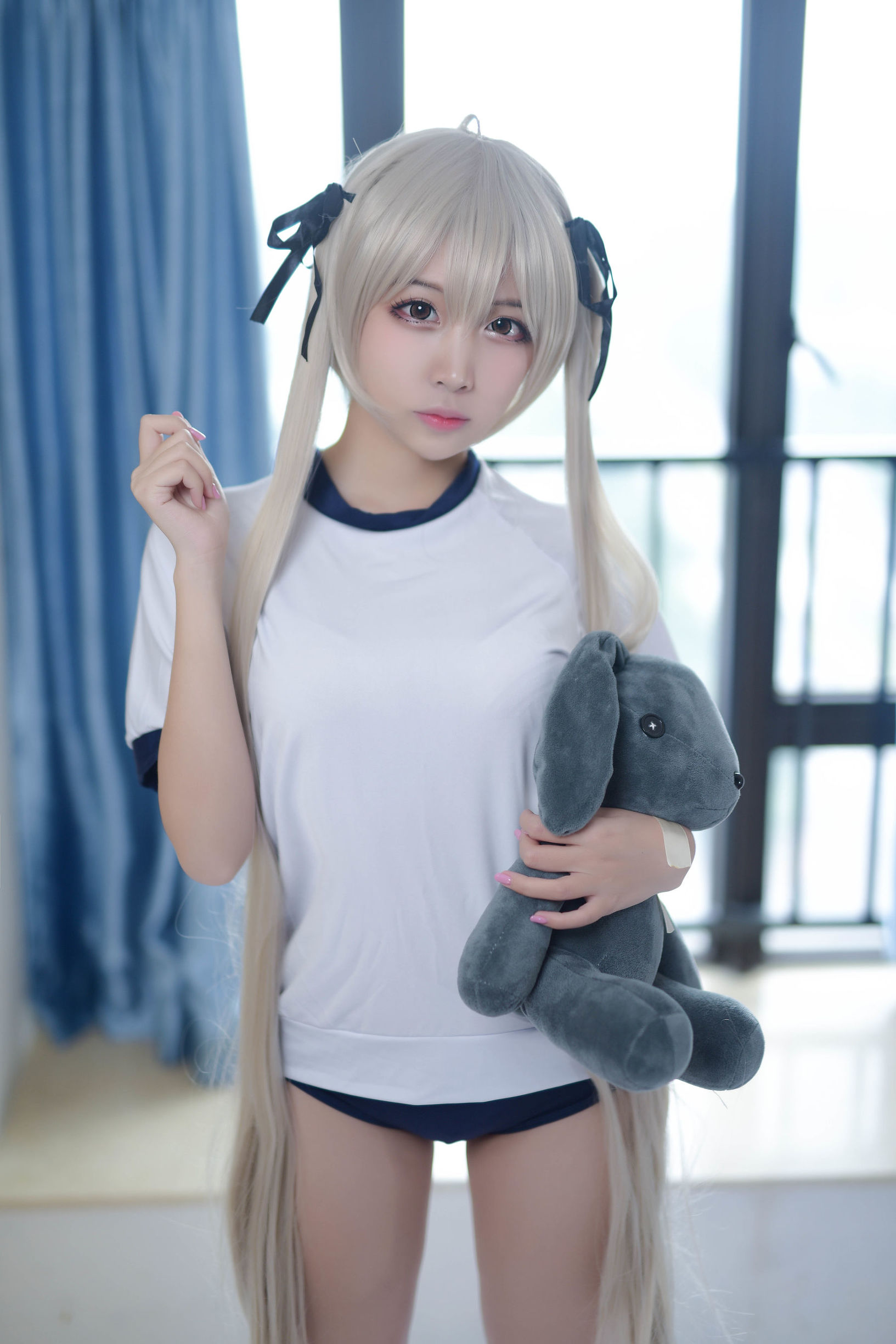 คอสเพลย์ ภาพถ่าย] Coser ที่ได้รับความนิยม สองซา Nisa - คุนเมย ชุดกีฬา