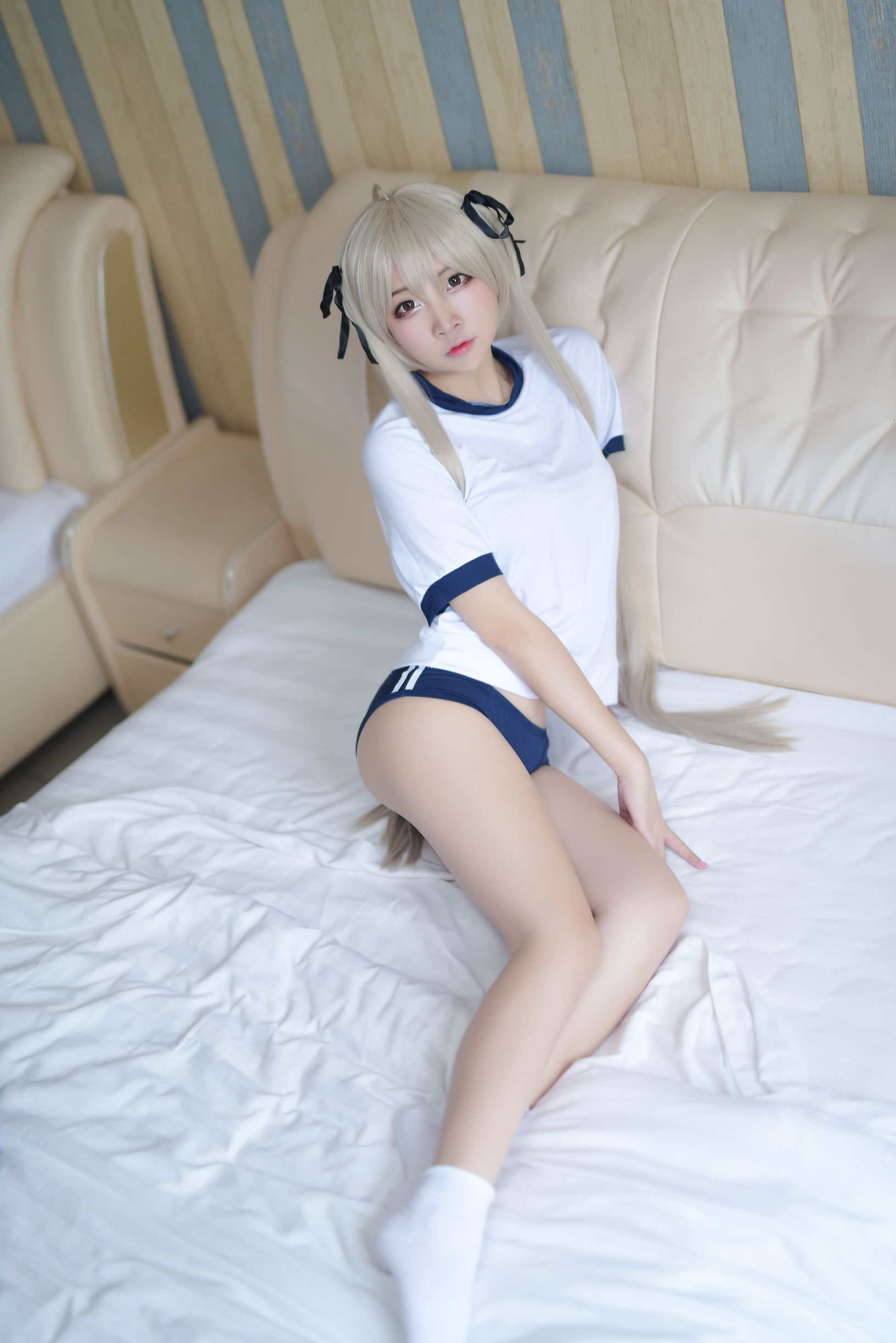 คอสเพลย์ ภาพถ่าย] Coser ที่ได้รับความนิยม สองซา Nisa - คุนเมย ชุดกีฬา