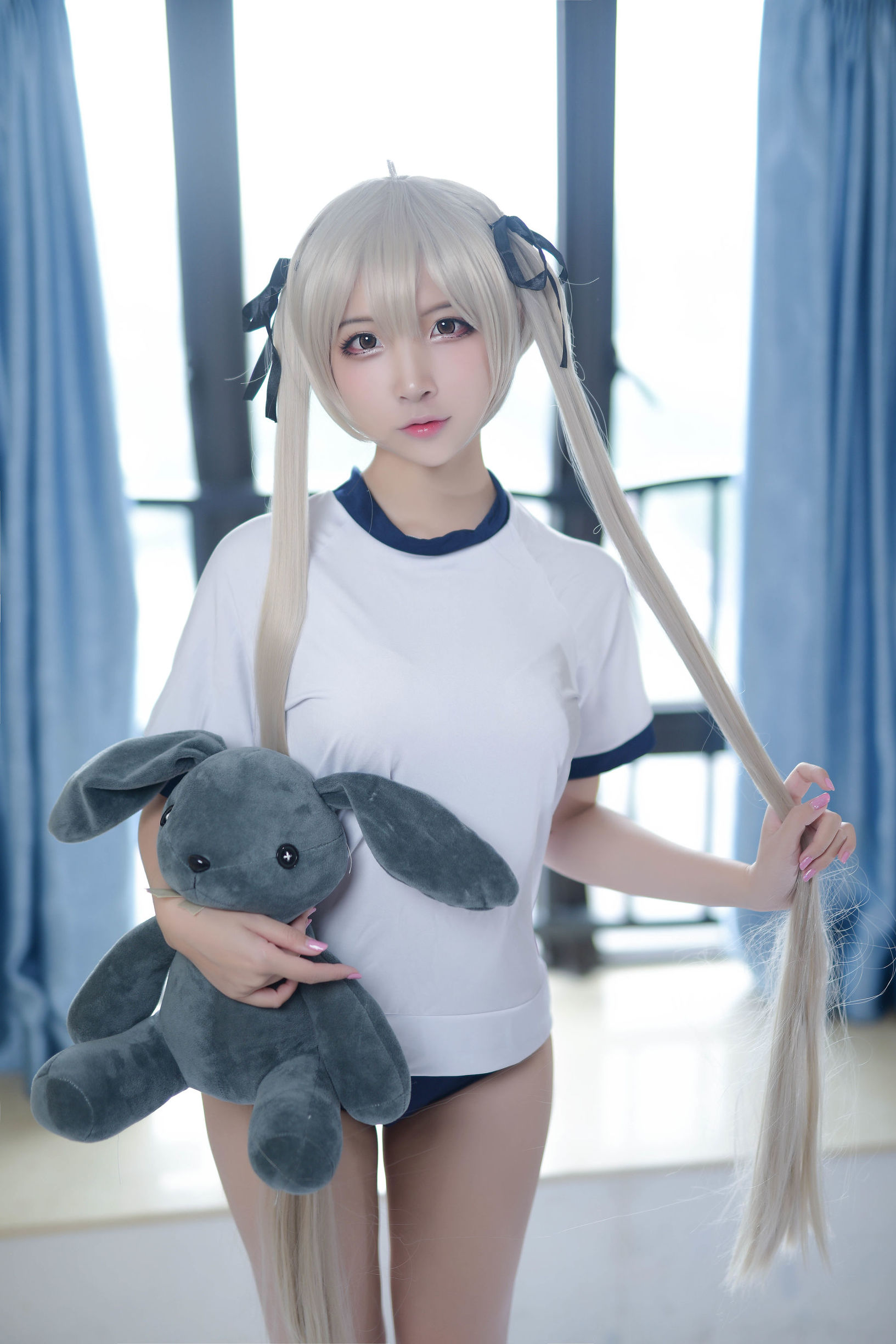คอสเพลย์ ภาพถ่าย] Coser ที่ได้รับความนิยม สองซา Nisa - คุนเมย ชุดกีฬา
