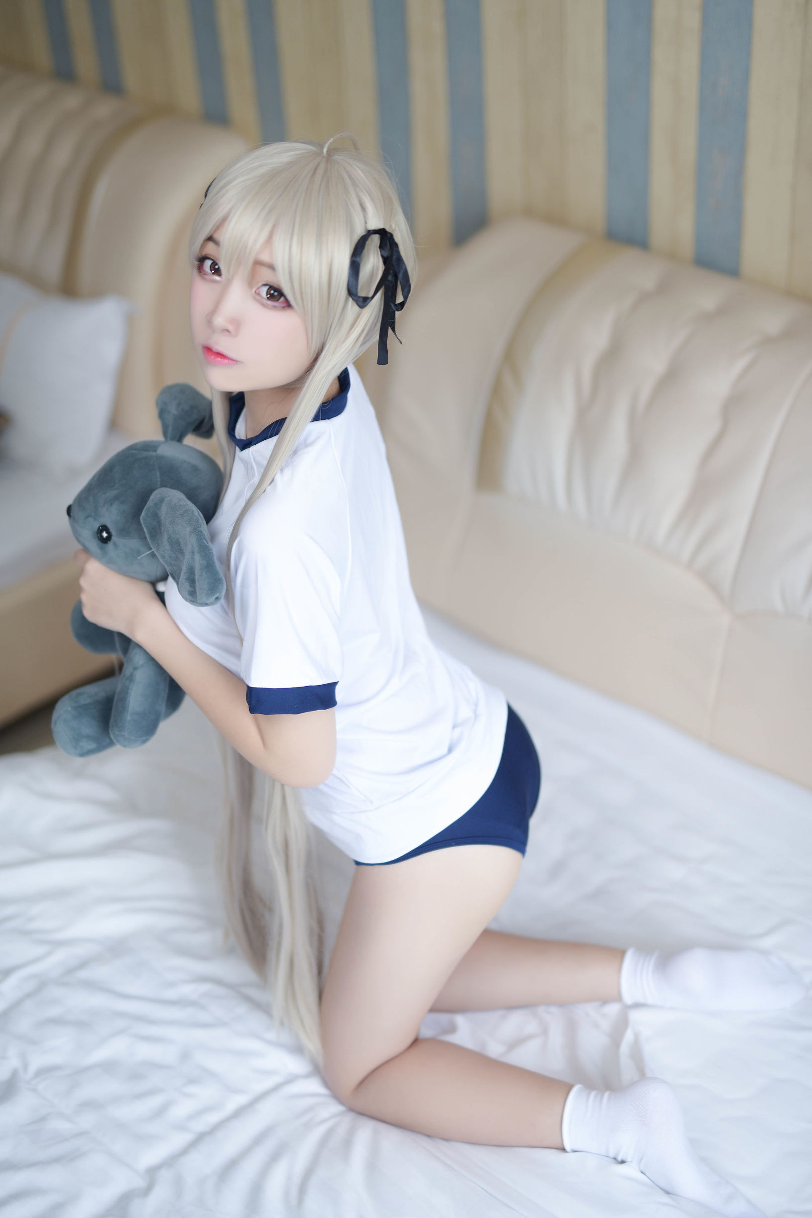 คอสเพลย์ ภาพถ่าย] Coser ที่ได้รับความนิยม สองซา Nisa - คุนเมย ชุดกีฬา