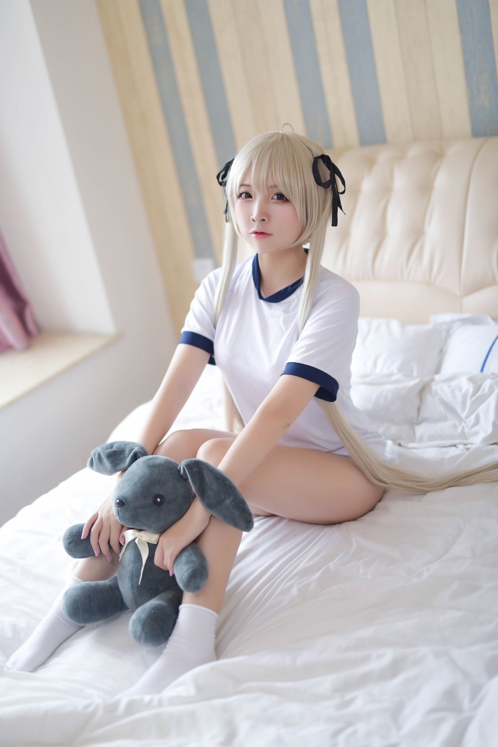 คอสเพลย์ ภาพถ่าย] Coser ที่ได้รับความนิยม สองซา Nisa - คุนเมย ชุดกีฬา