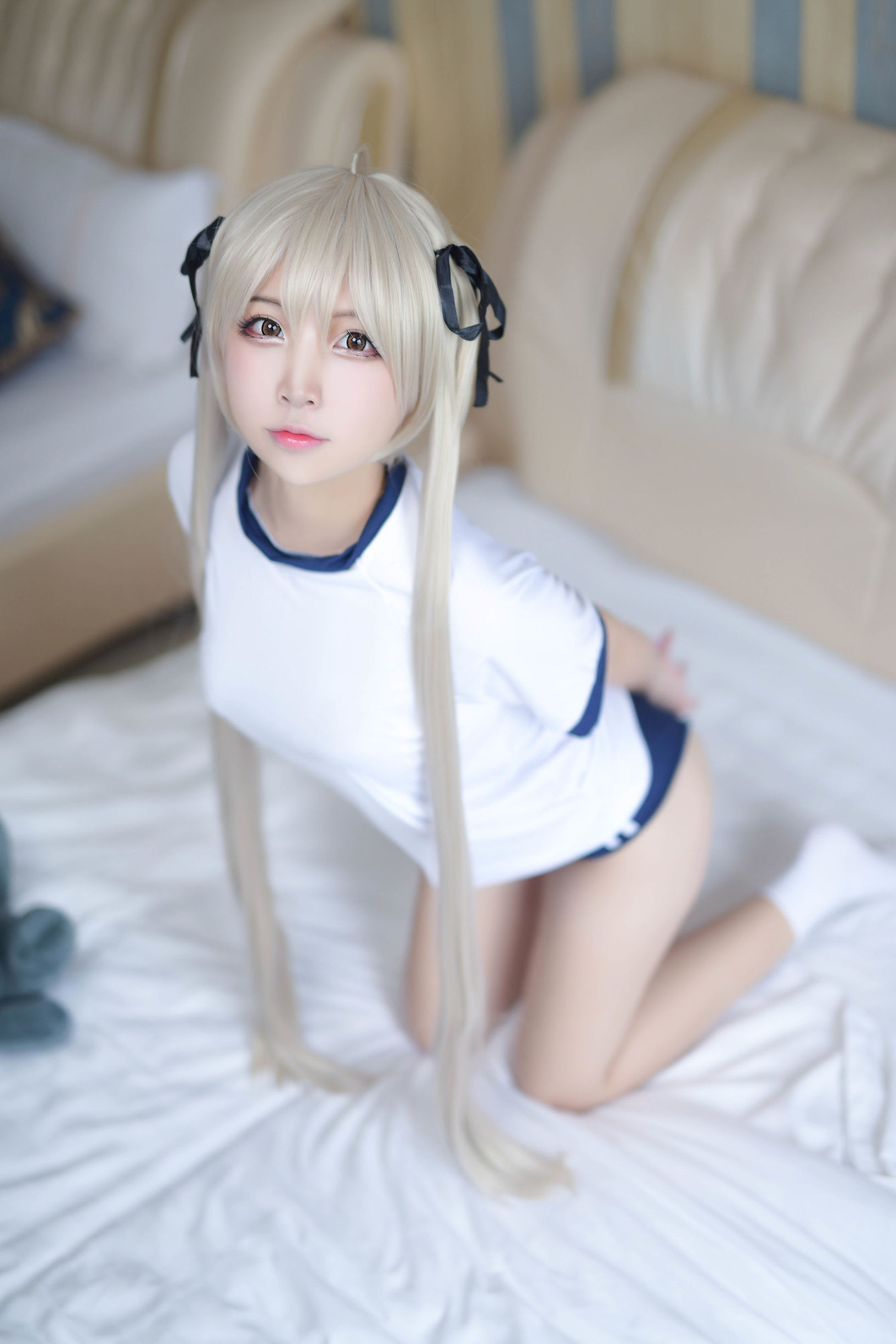 คอสเพลย์ ภาพถ่าย] Coser ที่ได้รับความนิยม สองซา Nisa - คุนเมย ชุดกีฬา