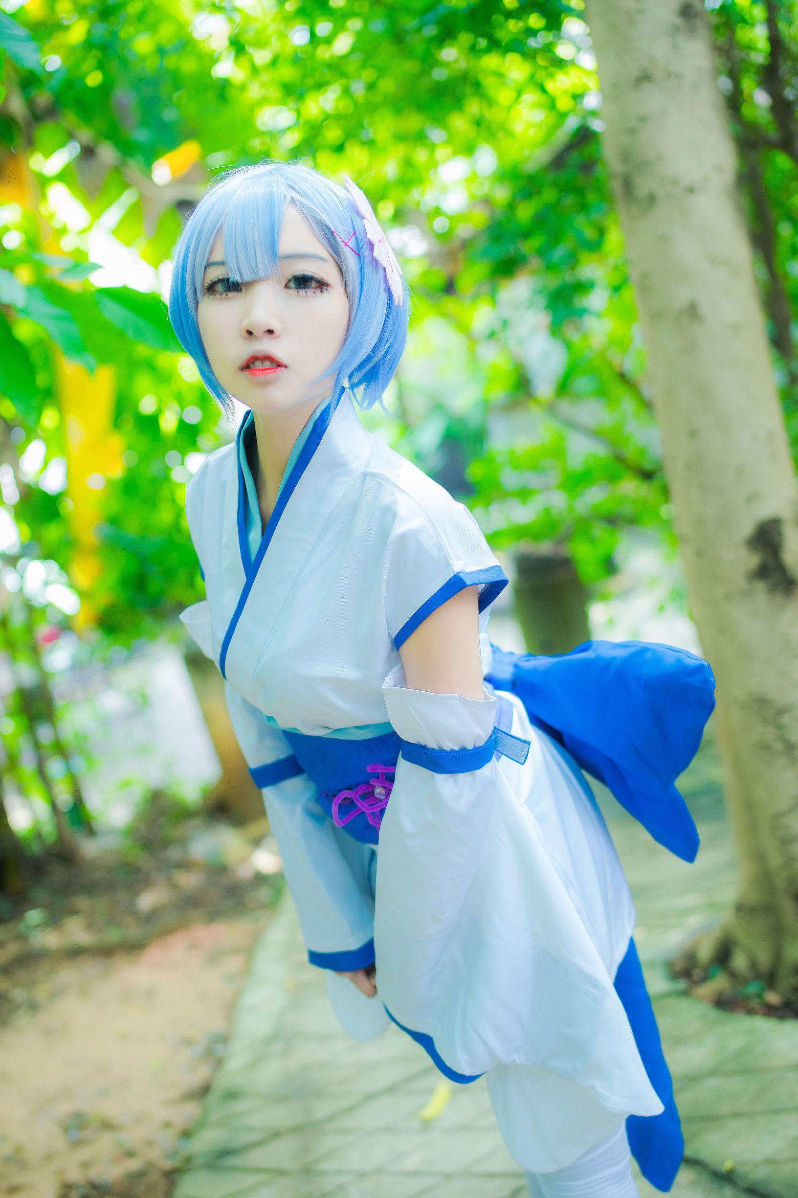 [Cosplay写真] 人气Coser二佐Nisa - 蕾姆幼年