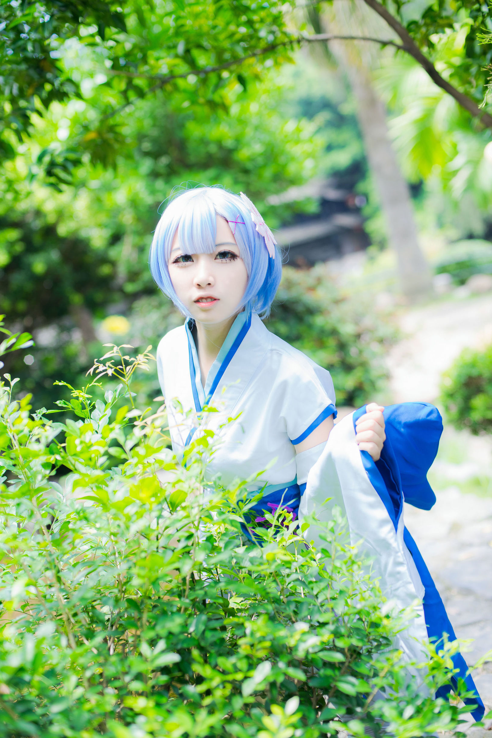 コスプレ写真] 人気コスプレイヤー 二佐Nisa - レムの幼年