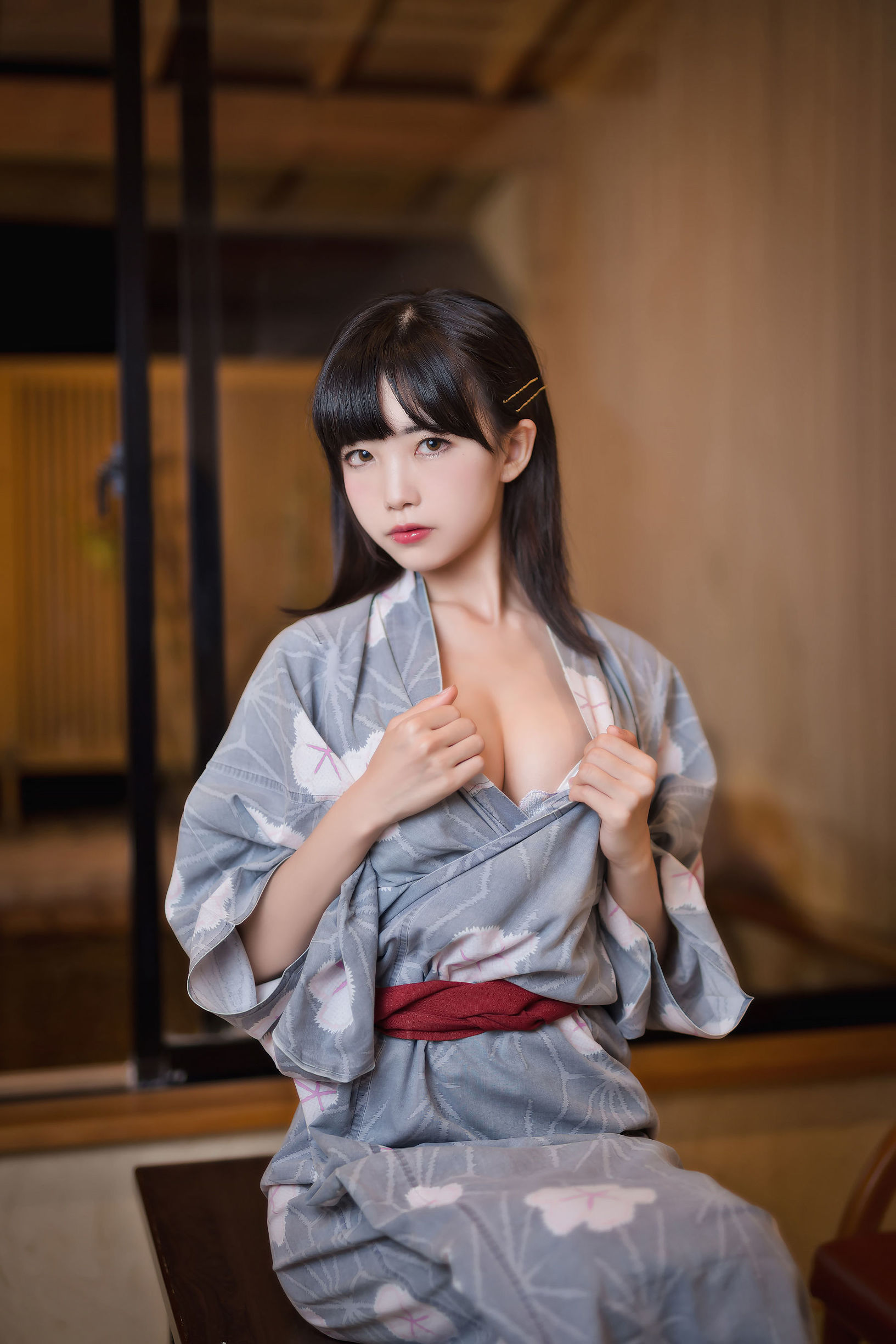 Ảnh Cosplay] Blogger Anime Shui Miao Aqua - Yukata