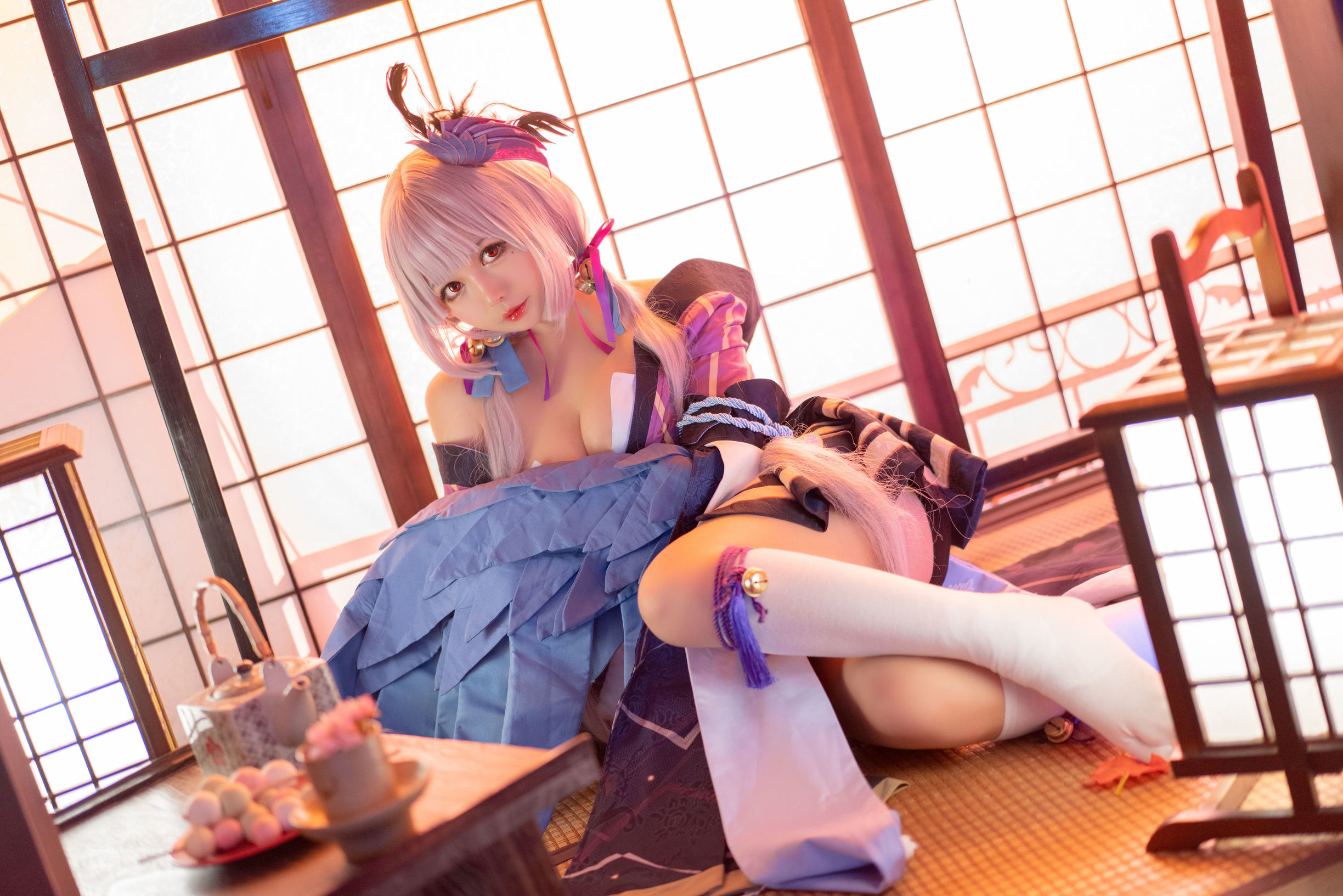 [Cosplay写真] 大眼萌妹黑猫猫OvO - 以津真天