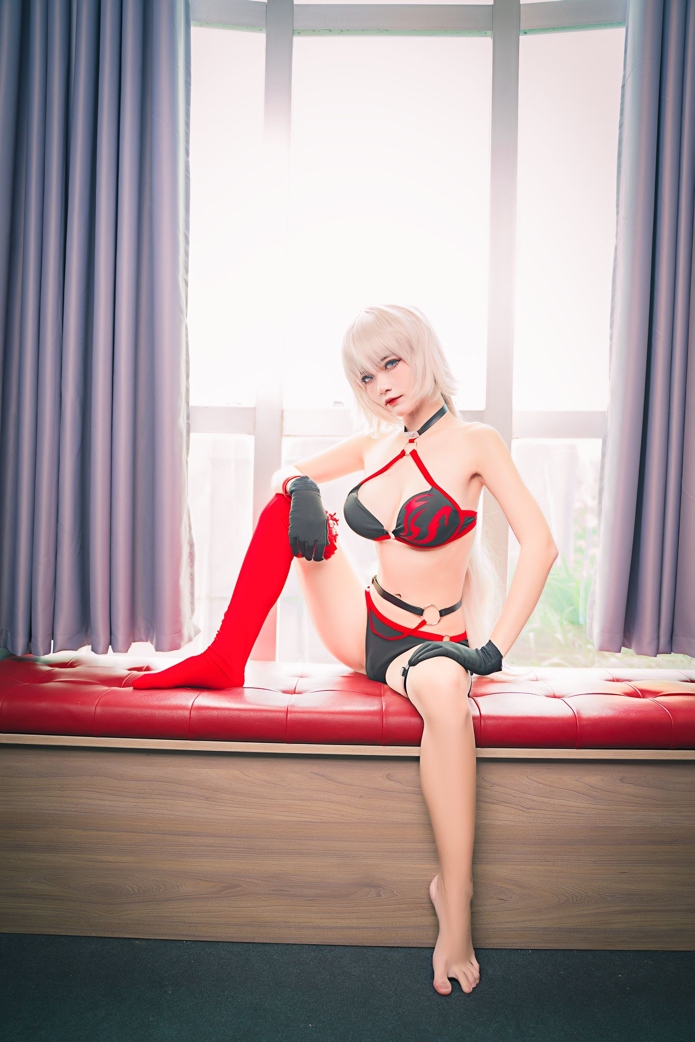 รูปภาพคอสเพลย์] Azamiฟูคูริ - Jalter เบอร์เซอร์เกอร์