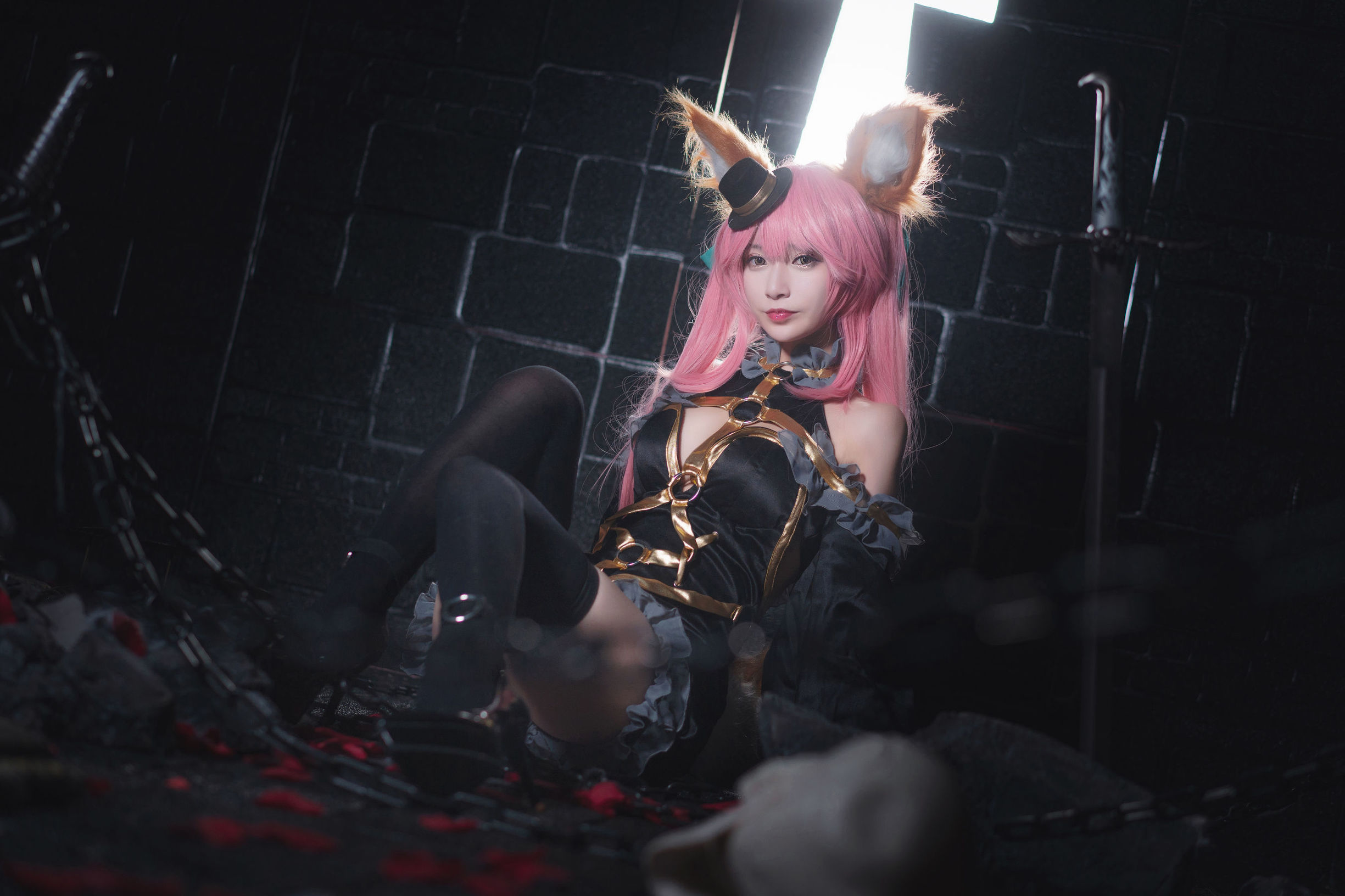 [Cosplay写真] 动漫博主铁板烧鬼舞w - 玉藻前 魔术