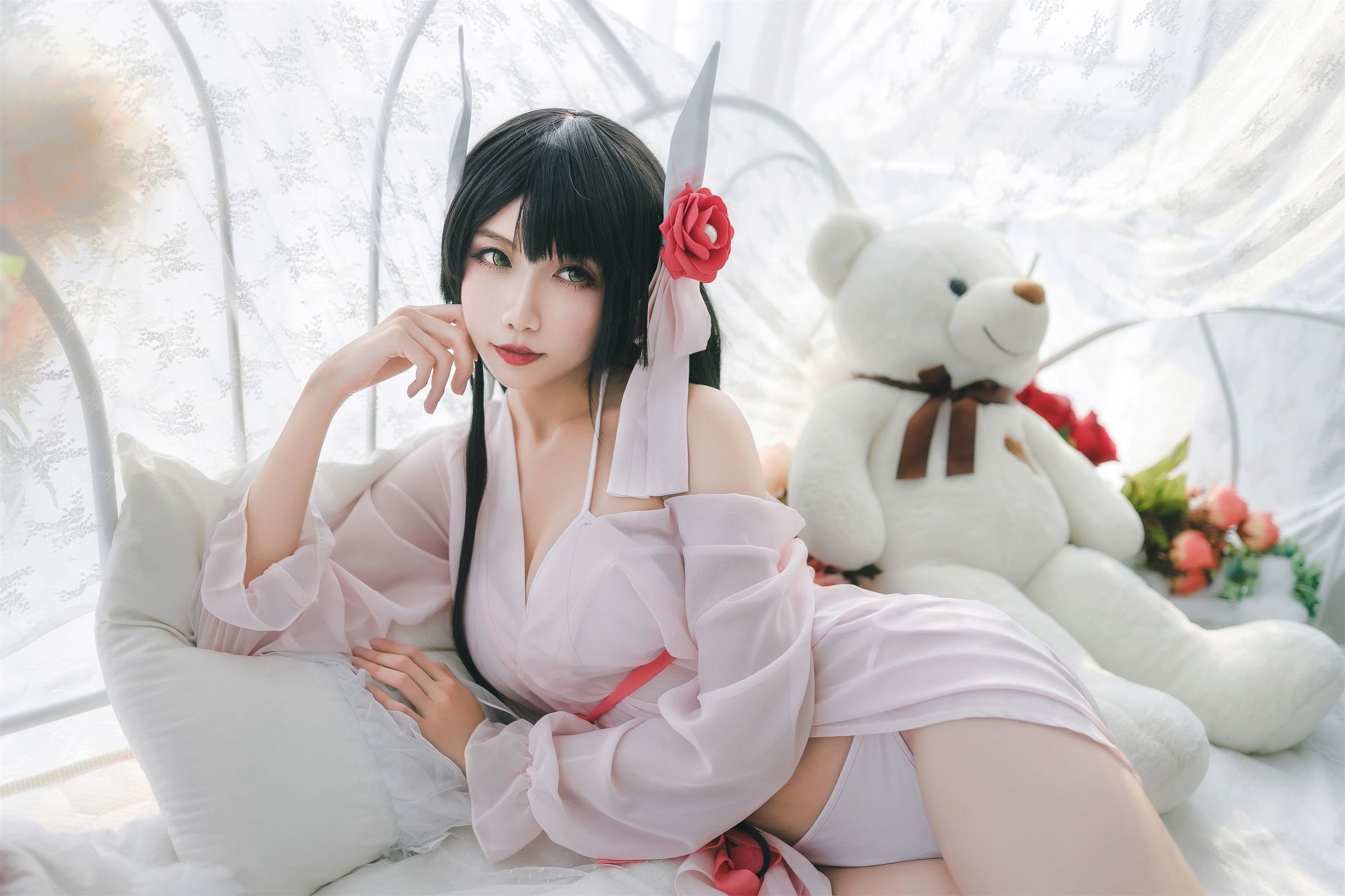 Cosplay Ảnh] Moe Nương Mê Lạc Nhân Hình QUQ - Sturgeon (Hiei) Du Hành Dưới Mặt Trăng
