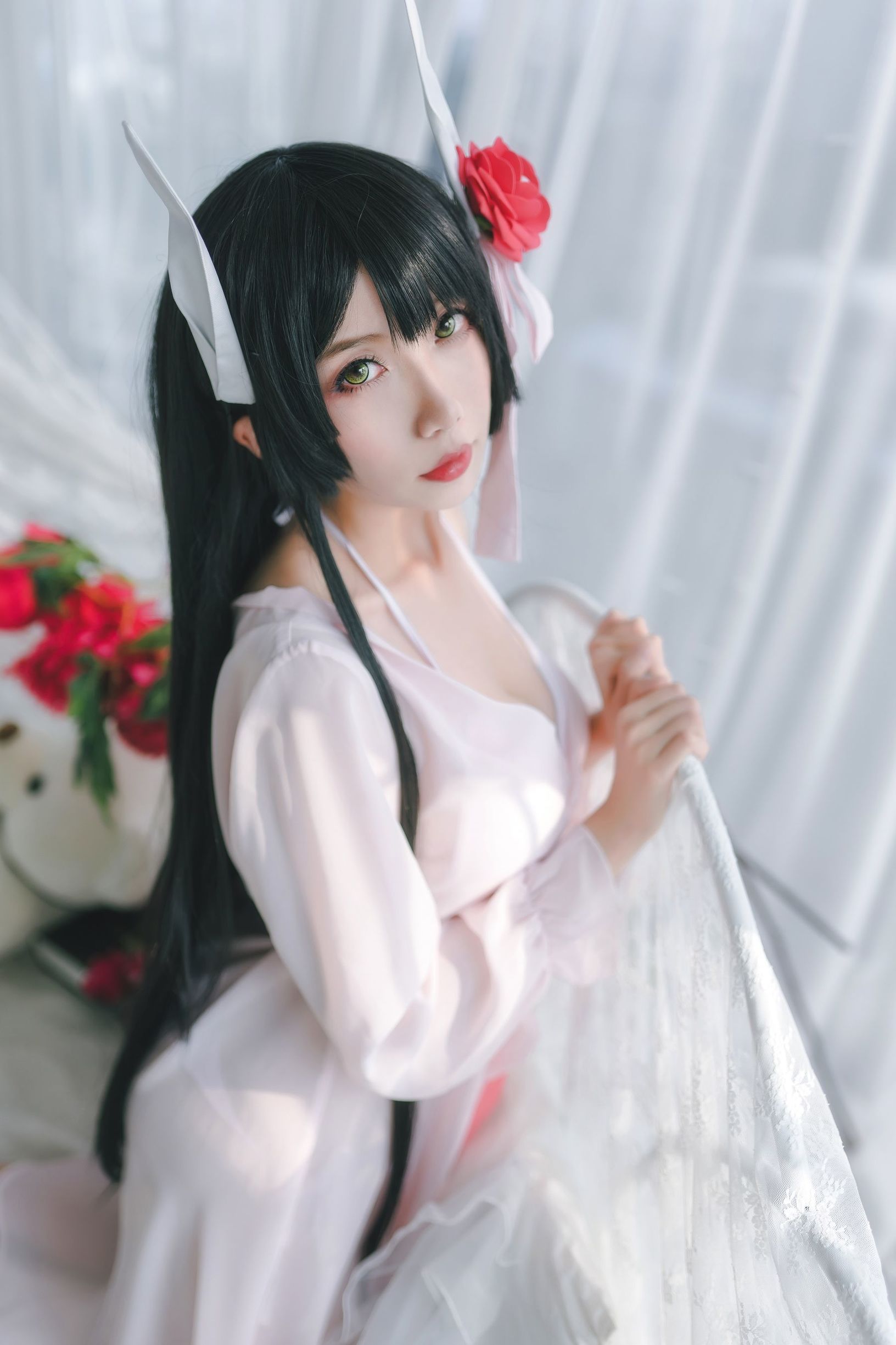 Cosplay Ảnh] Moe Nương Mê Lạc Nhân Hình QUQ - Sturgeon (Hiei) Du Hành Dưới Mặt Trăng