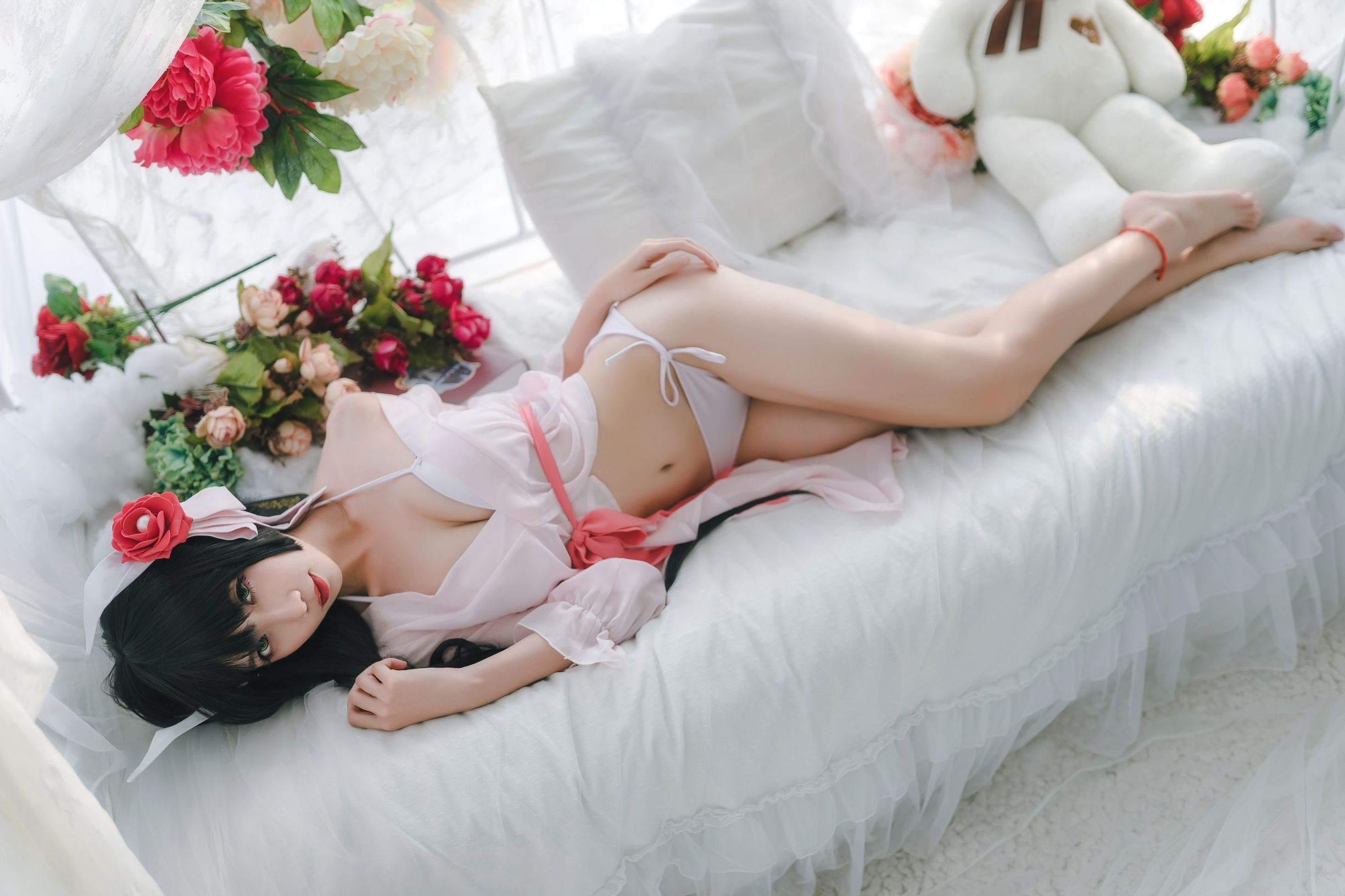 Cosplay Ảnh] Moe Nương Mê Lạc Nhân Hình QUQ - Sturgeon (Hiei) Du Hành Dưới Mặt Trăng