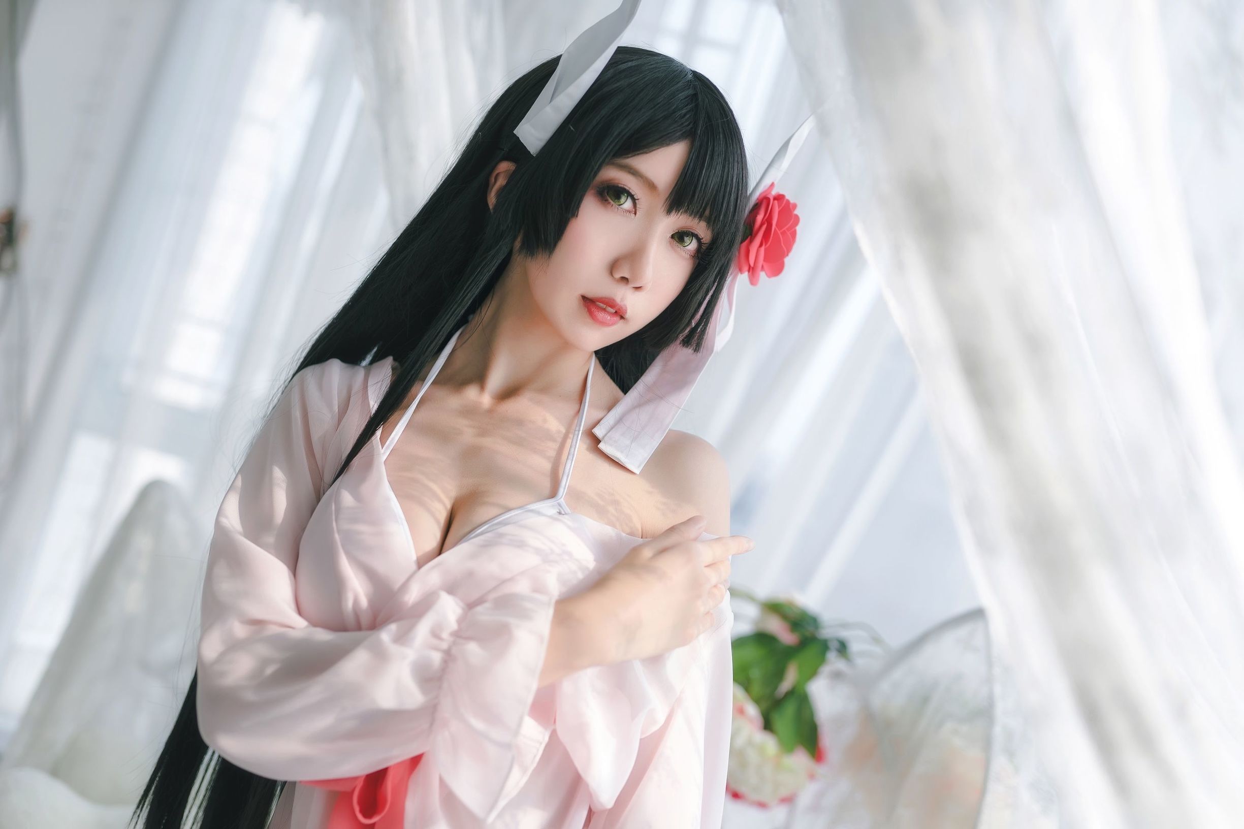 Cosplay Ảnh] Moe Nương Mê Lạc Nhân Hình QUQ - Sturgeon (Hiei) Du Hành Dưới Mặt Trăng