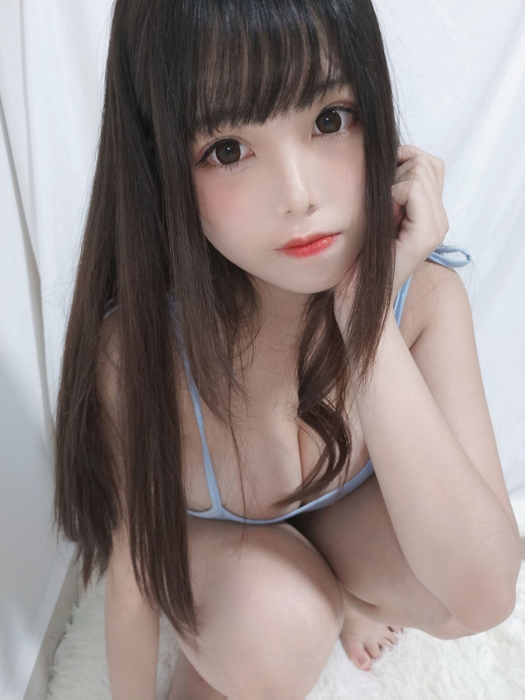 คอสเพลย์ ภาพถ่าย] สไตล์โมเอะ น้องสาวน้ำผึ้งแมวqiu - พี่สาวงงงวยในฤดูร้อน