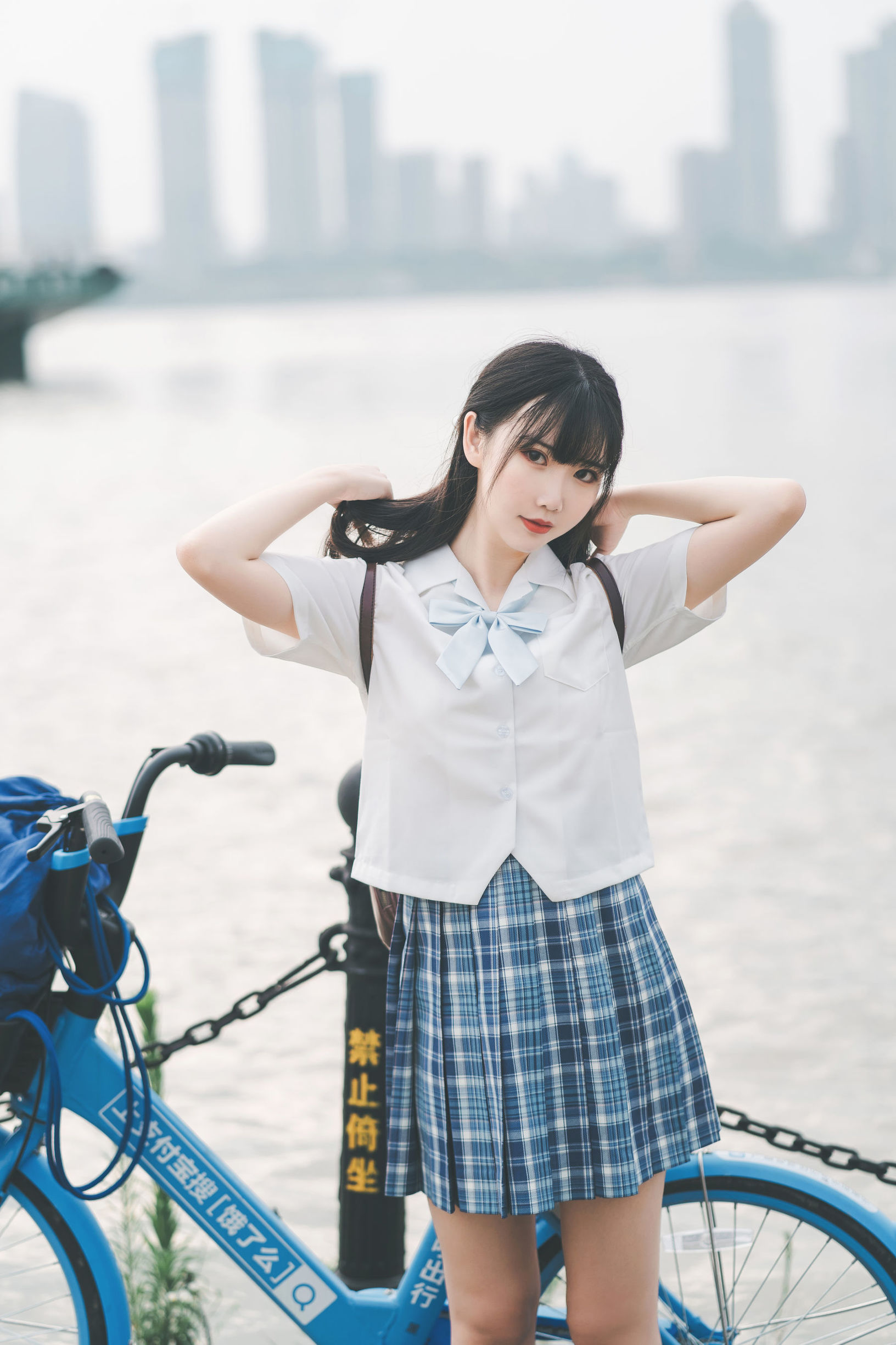 [网红COSER] 可爱人气Coser面饼仙儿 - 沙雕JK