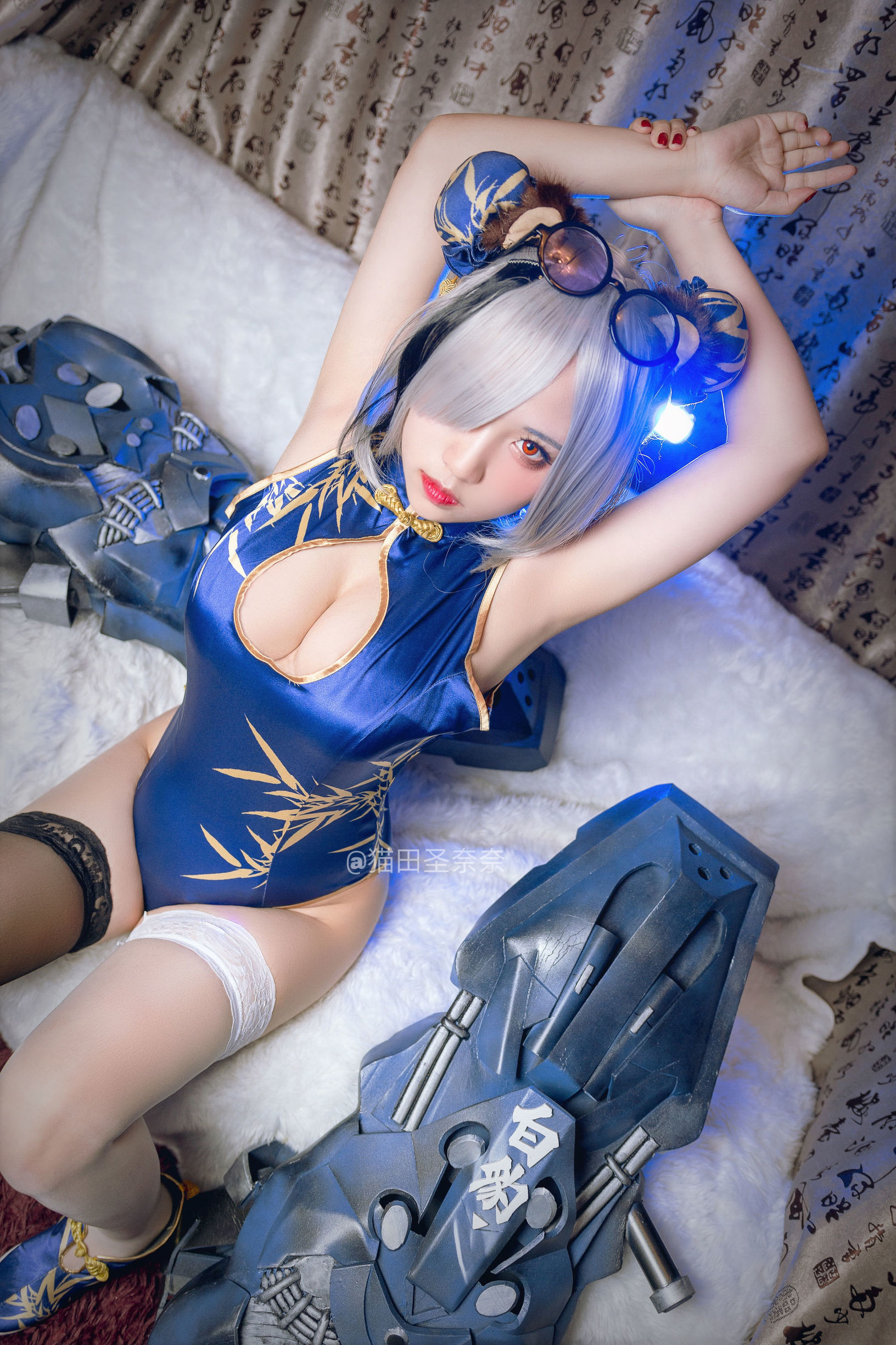 Netizen Coser] Blogger Anime Mèo Điền Thánh Nại Nại - Thú Ăn Sắt