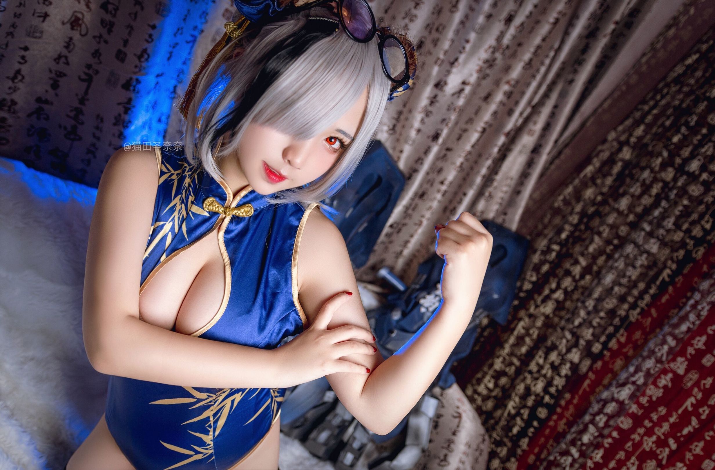 Netizen Coser] Blogger Anime Mèo Điền Thánh Nại Nại - Thú Ăn Sắt