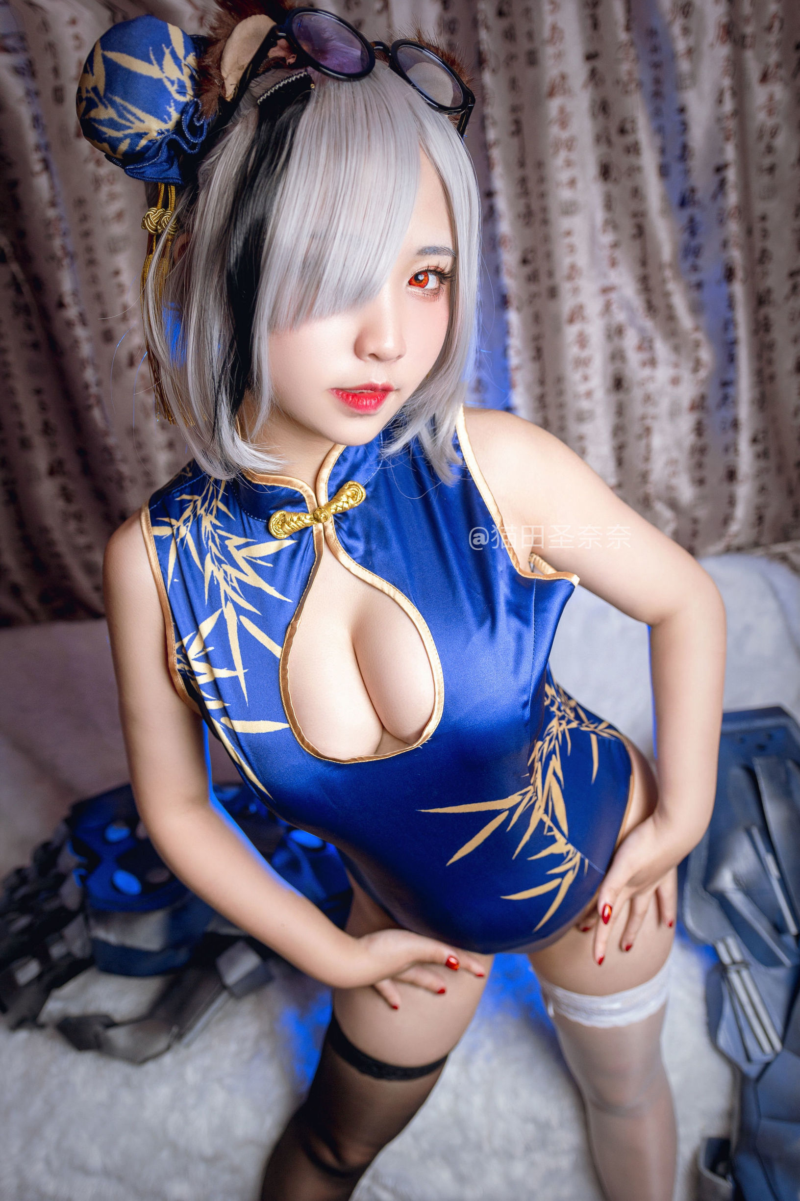 Netizen Coser] Blogger Anime Mèo Điền Thánh Nại Nại - Thú Ăn Sắt
