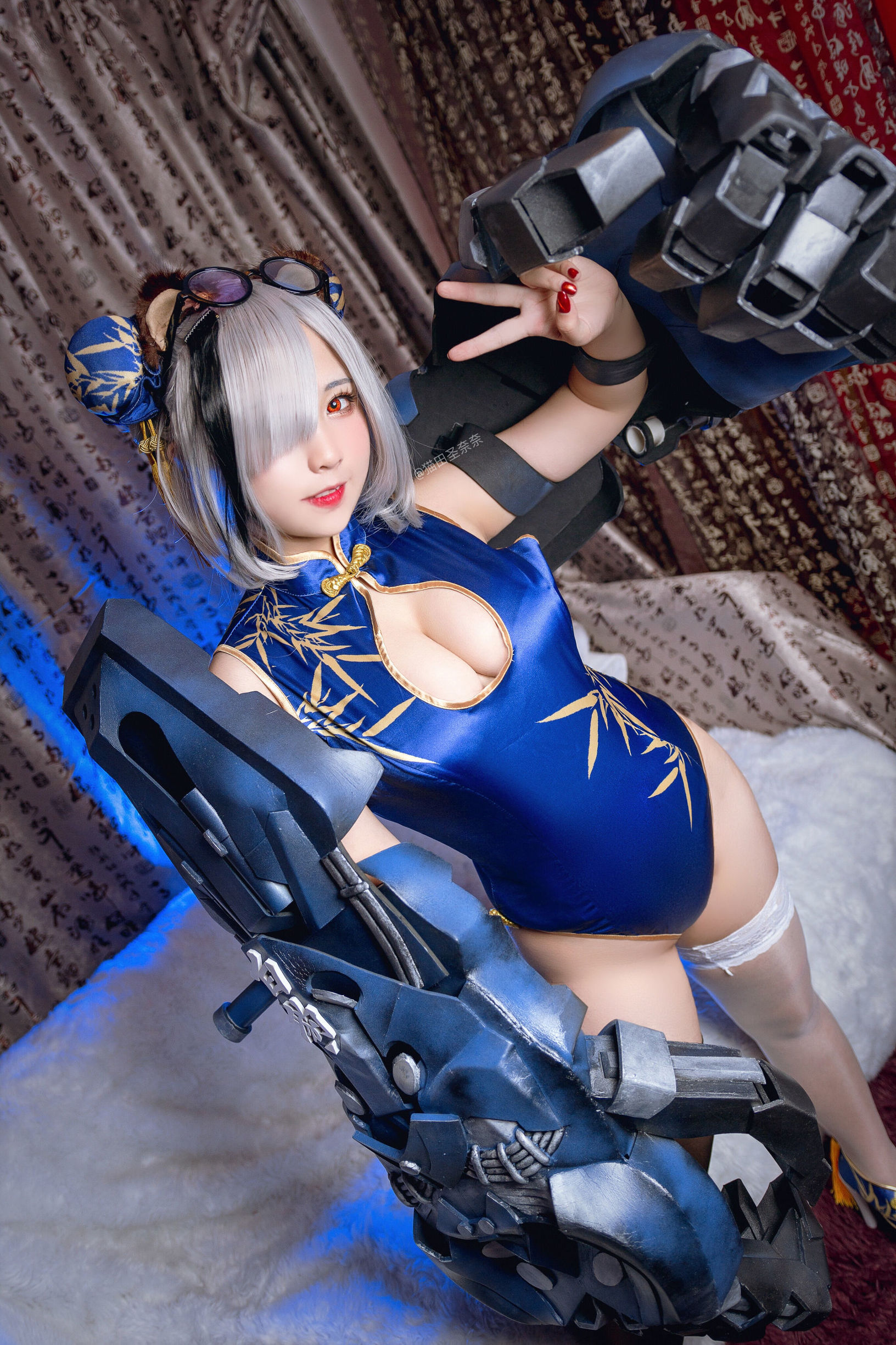 Netizen Coser] Blogger Anime Mèo Điền Thánh Nại Nại - Thú Ăn Sắt
