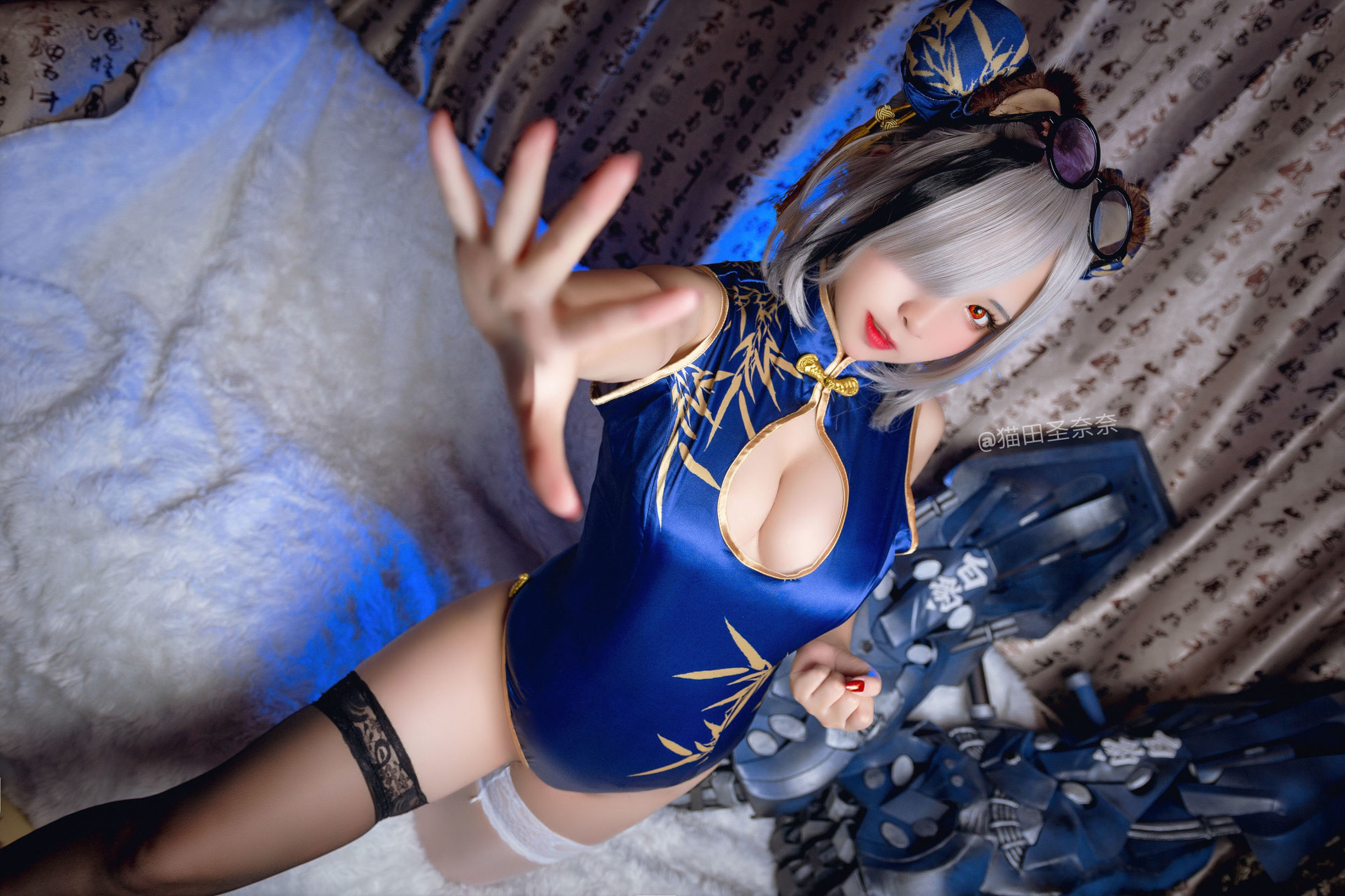 Netizen Coser] Blogger Anime Mèo Điền Thánh Nại Nại - Thú Ăn Sắt