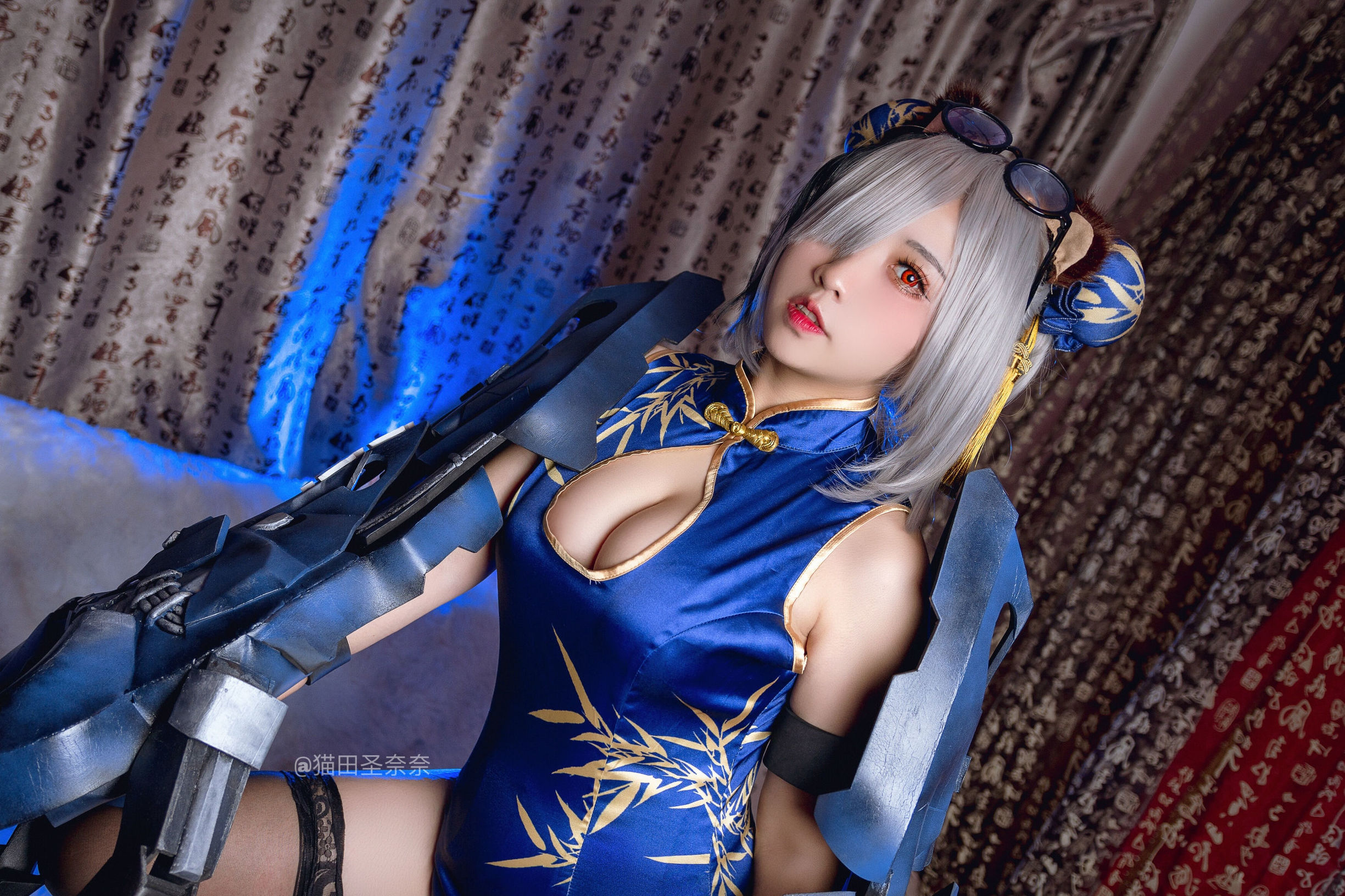 Netizen Coser] Blogger Anime Mèo Điền Thánh Nại Nại - Thú Ăn Sắt